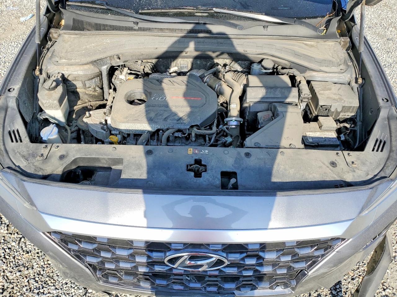 2019 Hyundai Santa Fe Charcoal vin: 5NMS53AA1KH127331