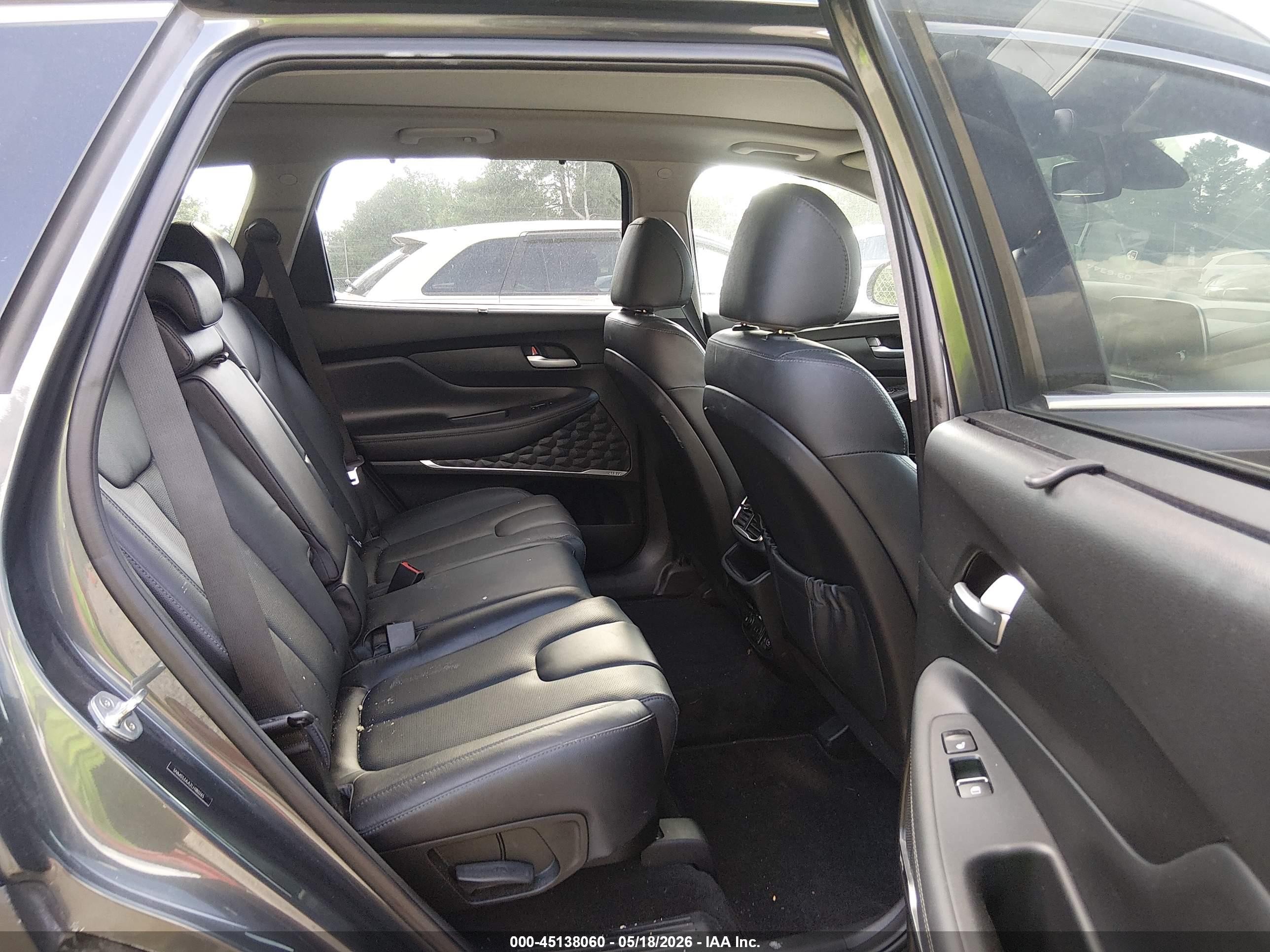2020 Hyundai Santa Fe Limited 2.0t Gray vin: 5NMS53AA2LH180265