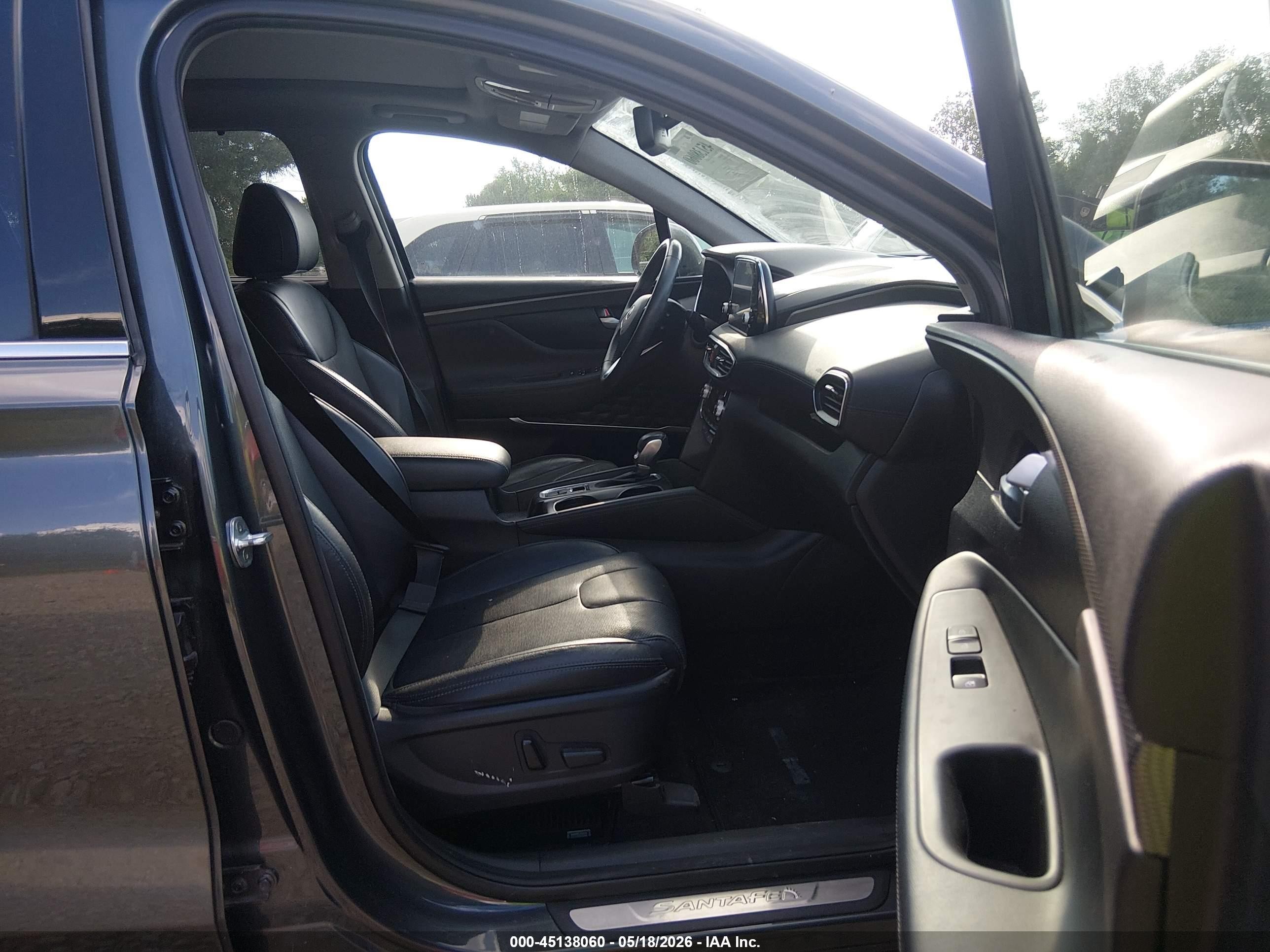 2020 Hyundai Santa Fe Limited 2.0t Gray vin: 5NMS53AA2LH180265