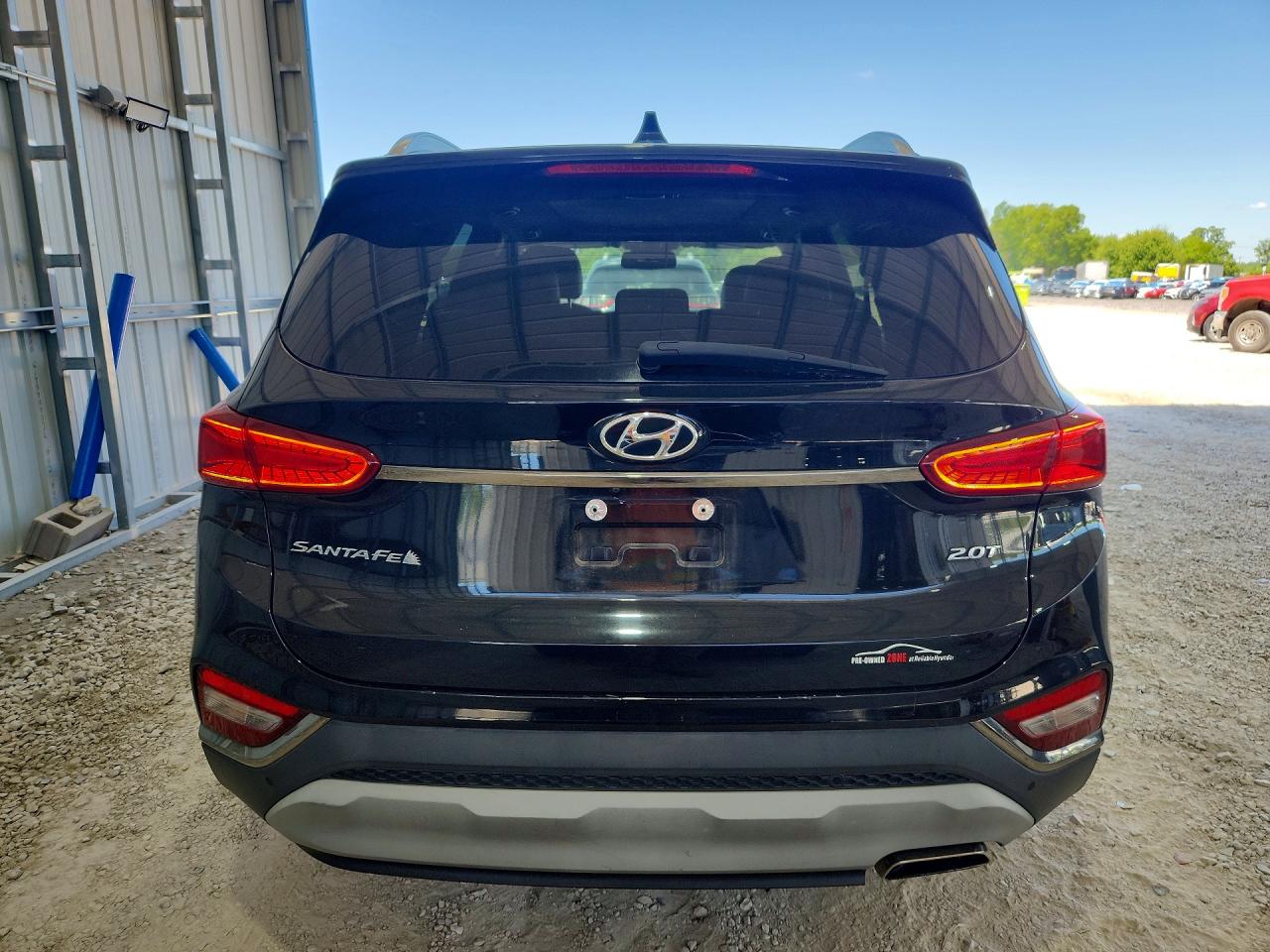 2019 Hyundai Santa Fe Limited 2.0t Black vin: 5NMS53AA3KH016621