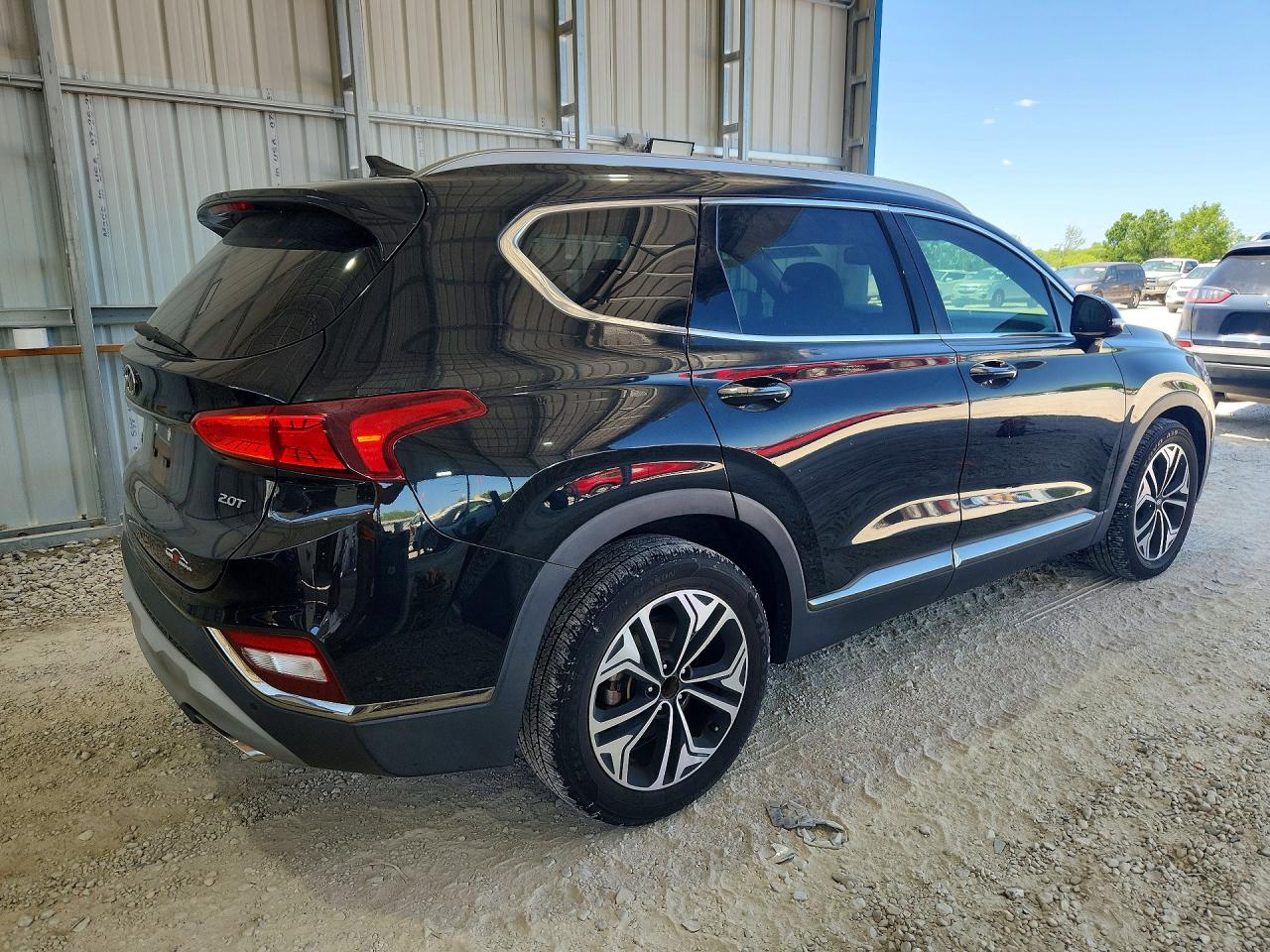 2019 Hyundai Santa Fe Limited 2.0t Black vin: 5NMS53AA3KH016621