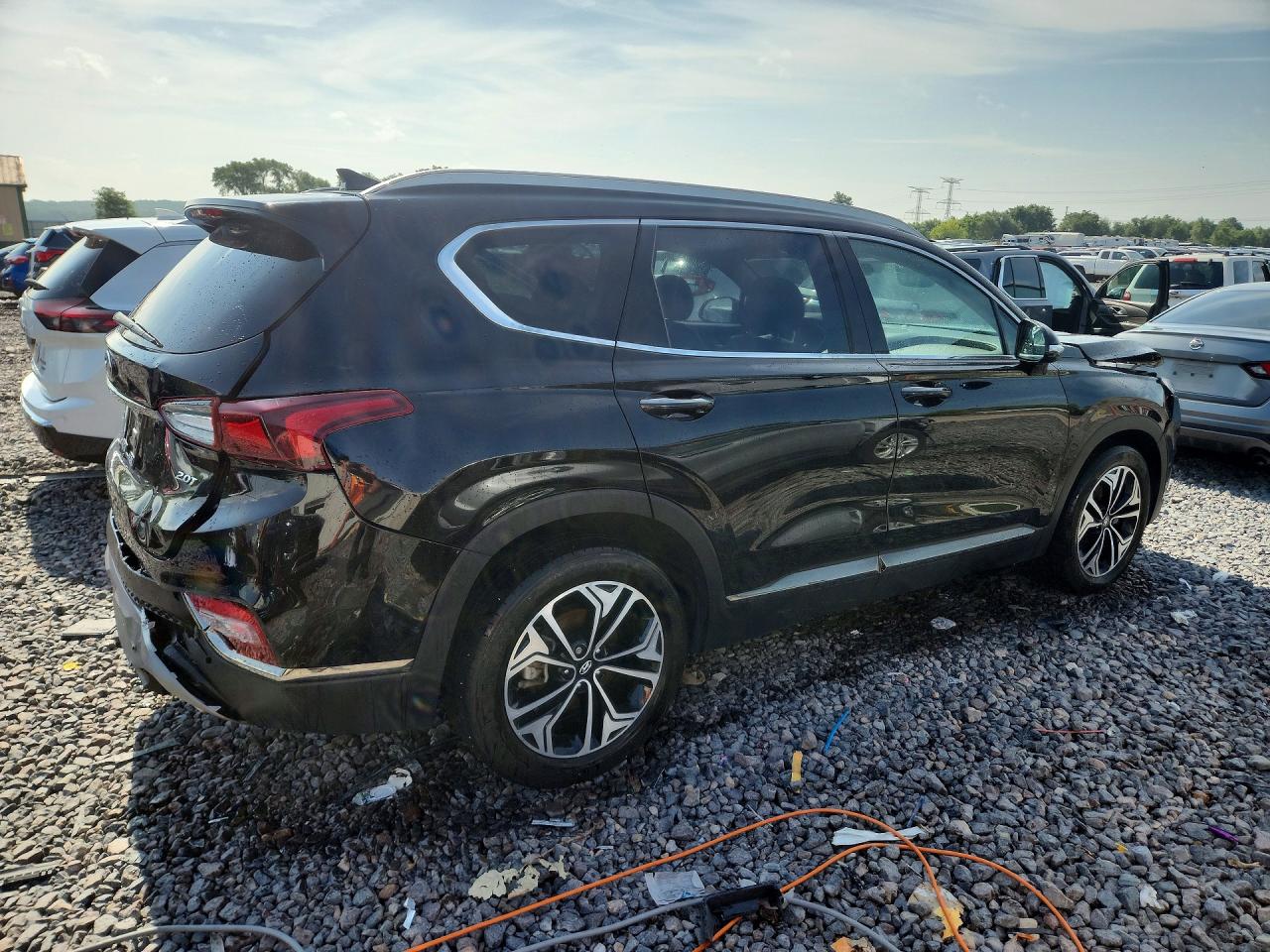 2019 Hyundai Santa Fe Limited 2.0t Black vin: 5NMS53AA4KH139697