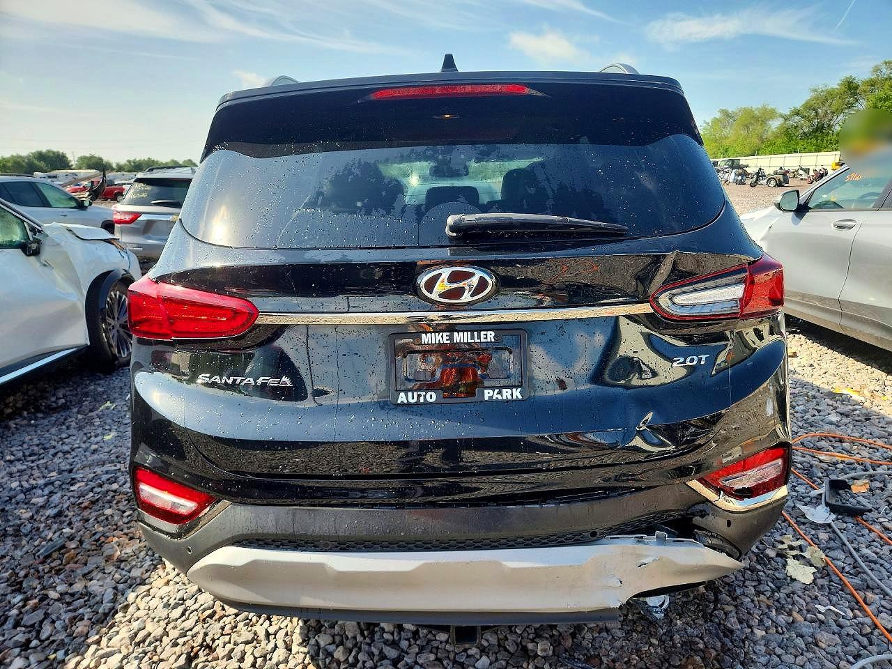 2019 Hyundai Santa Fe Limited 2.0t Black vin: 5NMS53AA4KH139697