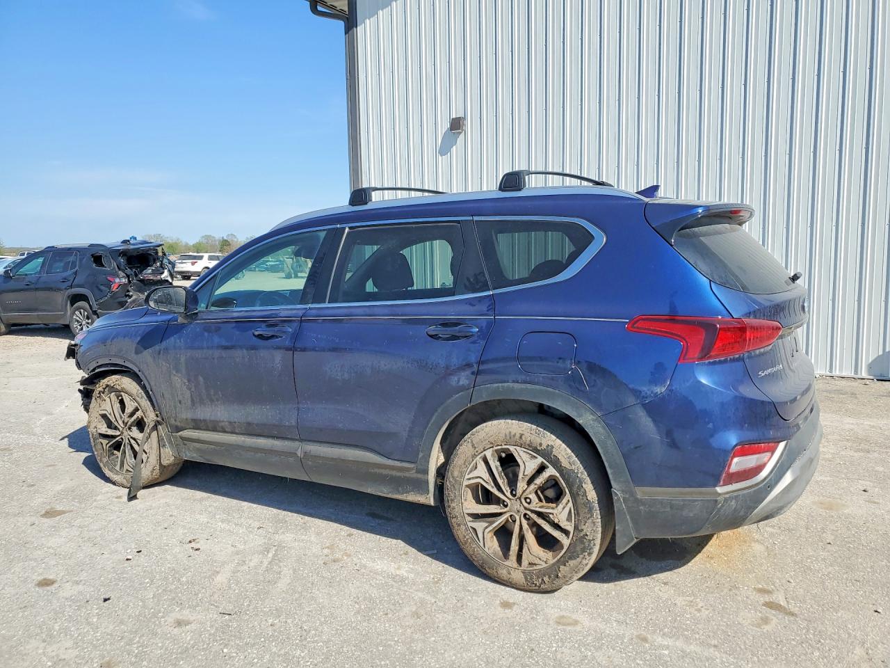 2020 Hyundai Santa Fe Limited 2.0t Blue vin: 5NMS53AA5LH284443