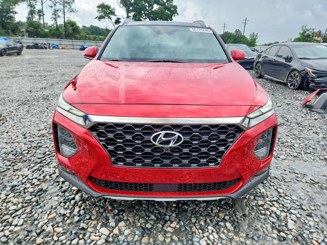 2020 Hyundai Santa Fe Limited 2.0t Красный vin: 5NMS53AA5LH290520