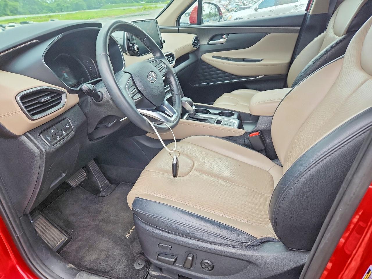 2020 Hyundai Santa Fe Limited 2.0t Красный vin: 5NMS53AA5LH290520
