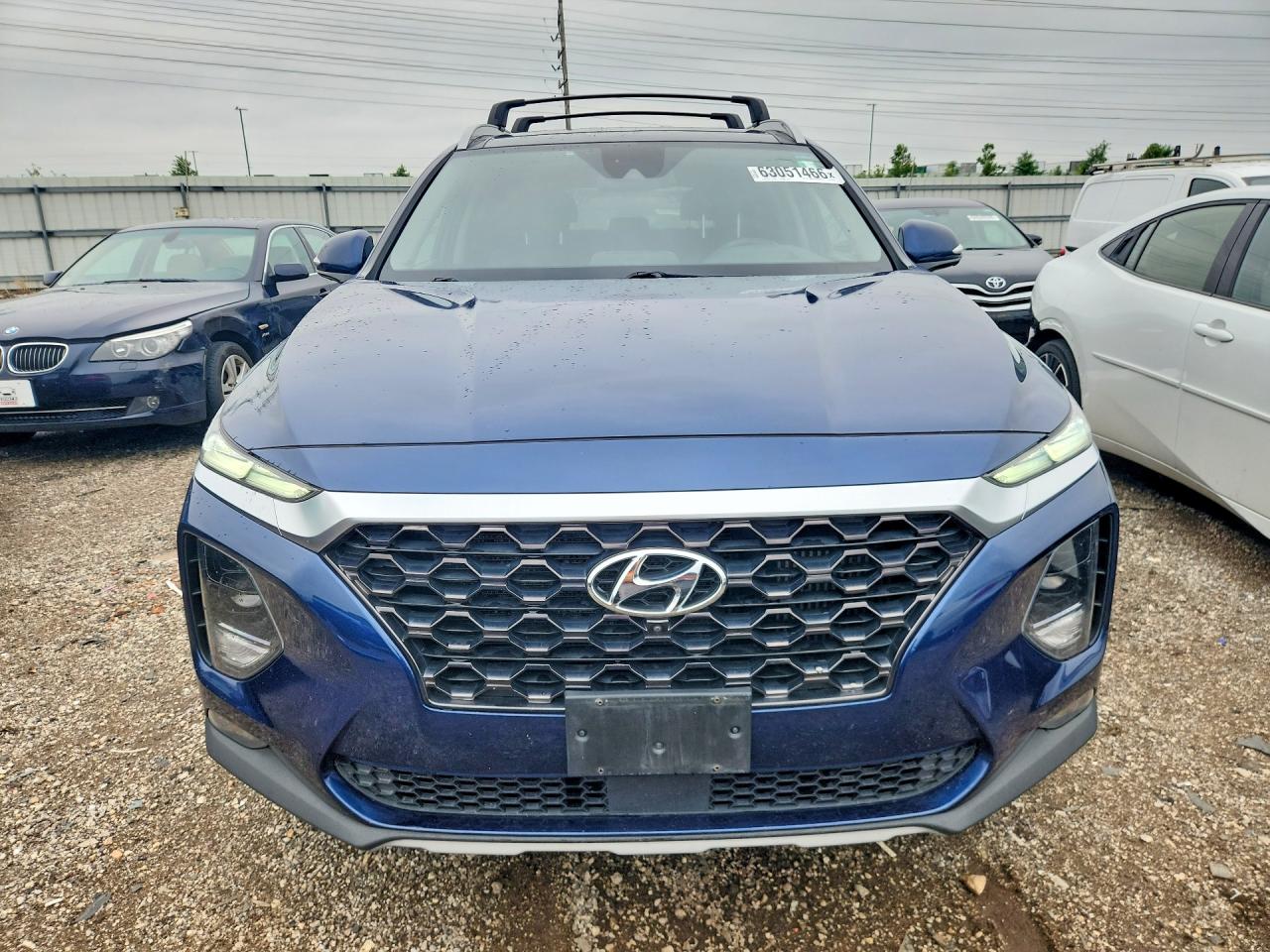 2019 Hyundai Santa Fe Ultimate 2.0t Blue vin: 5NMS53AA6KH053324