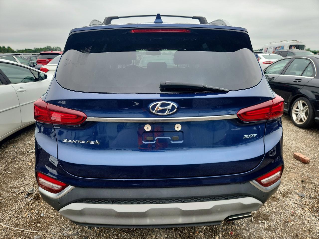 2019 Hyundai Santa Fe Ultimate 2.0t Blue vin: 5NMS53AA6KH053324