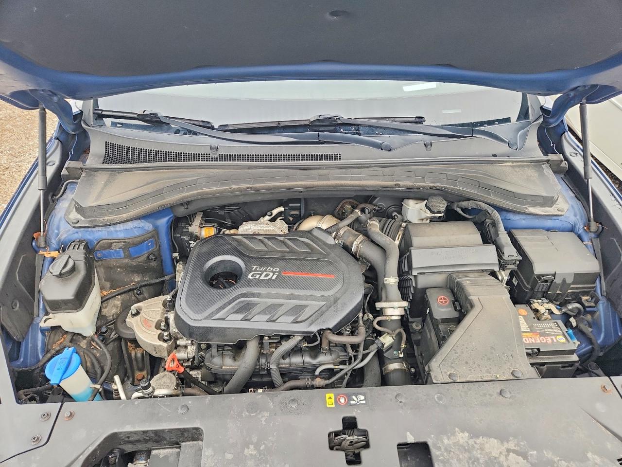 2019 Hyundai Santa Fe Ultimate 2.0t Blue vin: 5NMS53AA6KH053324