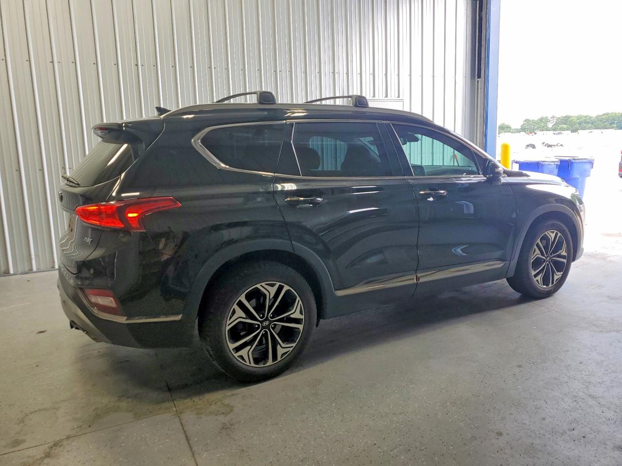2019 Hyundai Santa Fe Ultimate 2.0t Черный vin: 5NMS53AAXKH051897