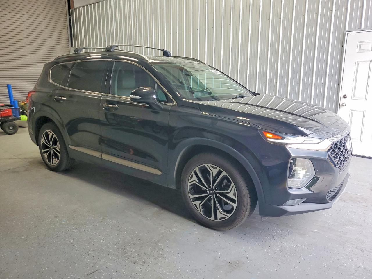 2019 Hyundai Santa Fe Ultimate 2.0t Черный vin: 5NMS53AAXKH051897