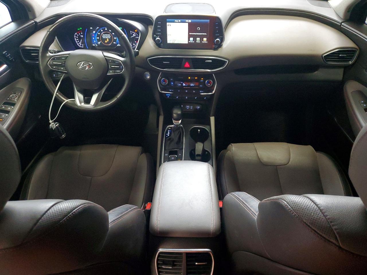 2019 Hyundai Santa Fe Ultimate 2.0t Черный vin: 5NMS53AAXKH051897