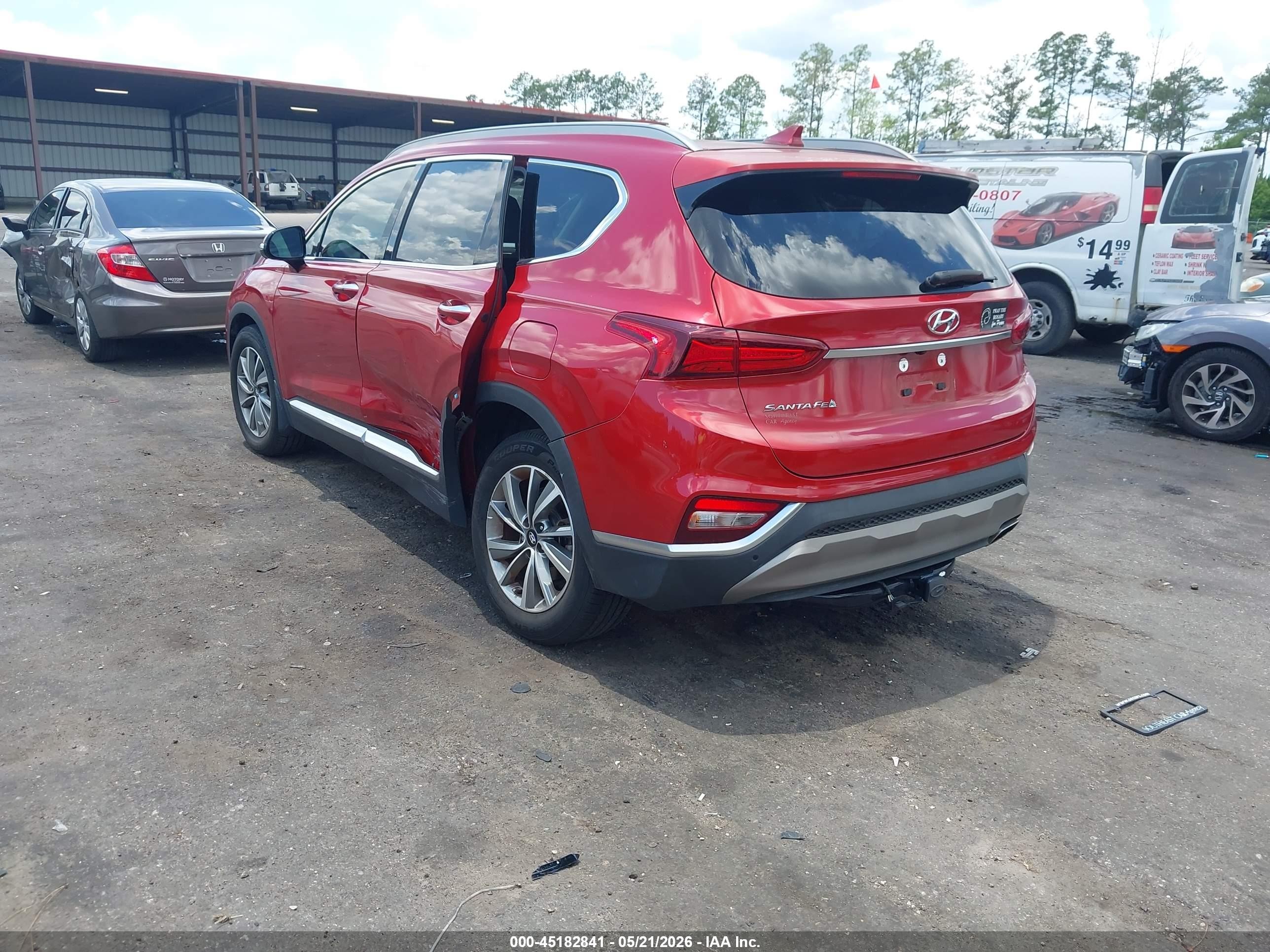 2019 Hyundai Santa Fe Ultimate Red vin: 5NMS53AD0KH127475