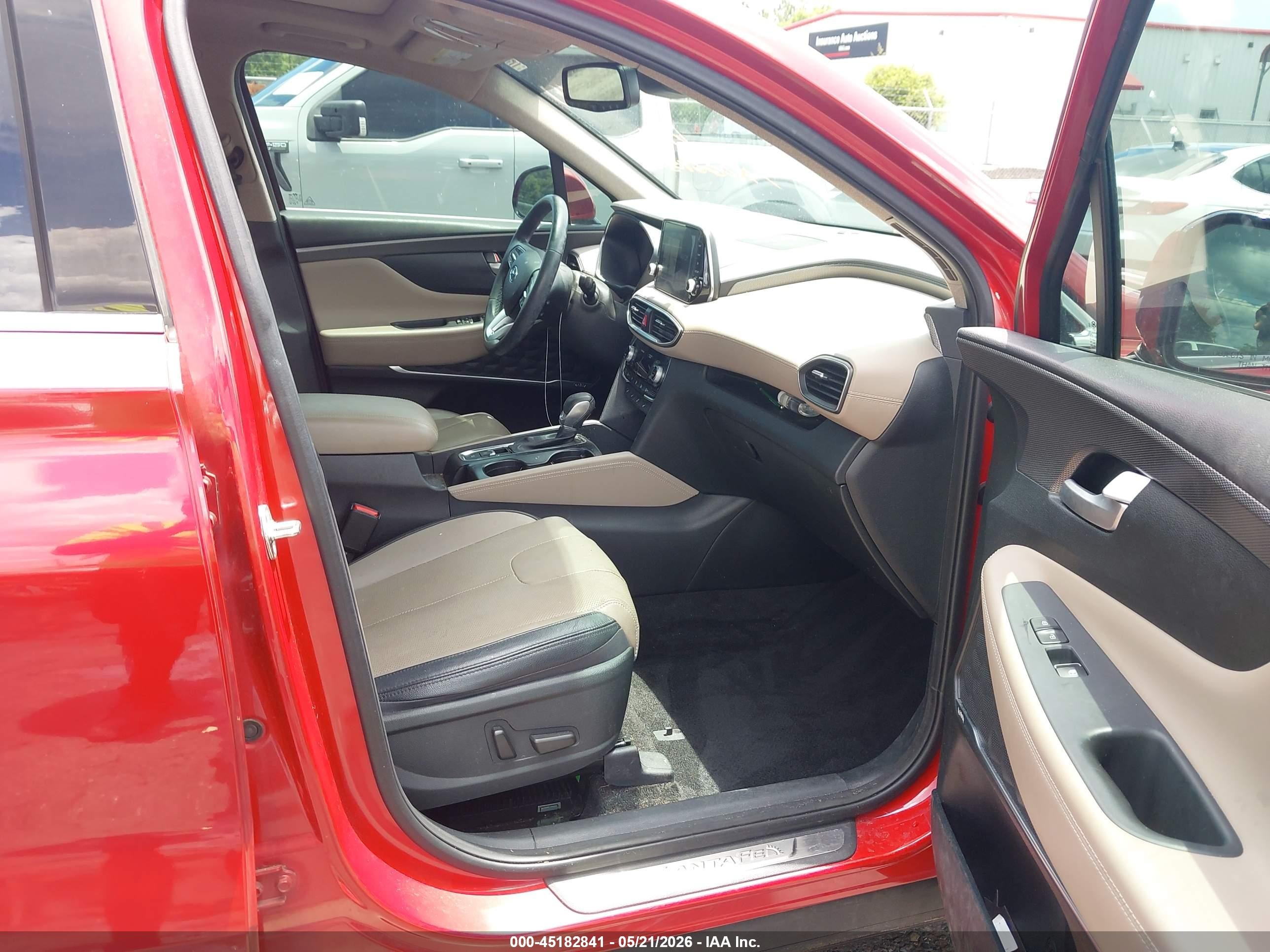 2019 Hyundai Santa Fe Ultimate Red vin: 5NMS53AD0KH127475