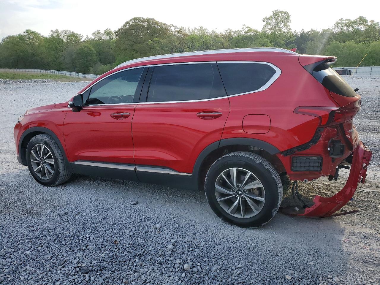 2020 Hyundai Santa Fe Limited Red vin: 5NMS53AD2LH301032