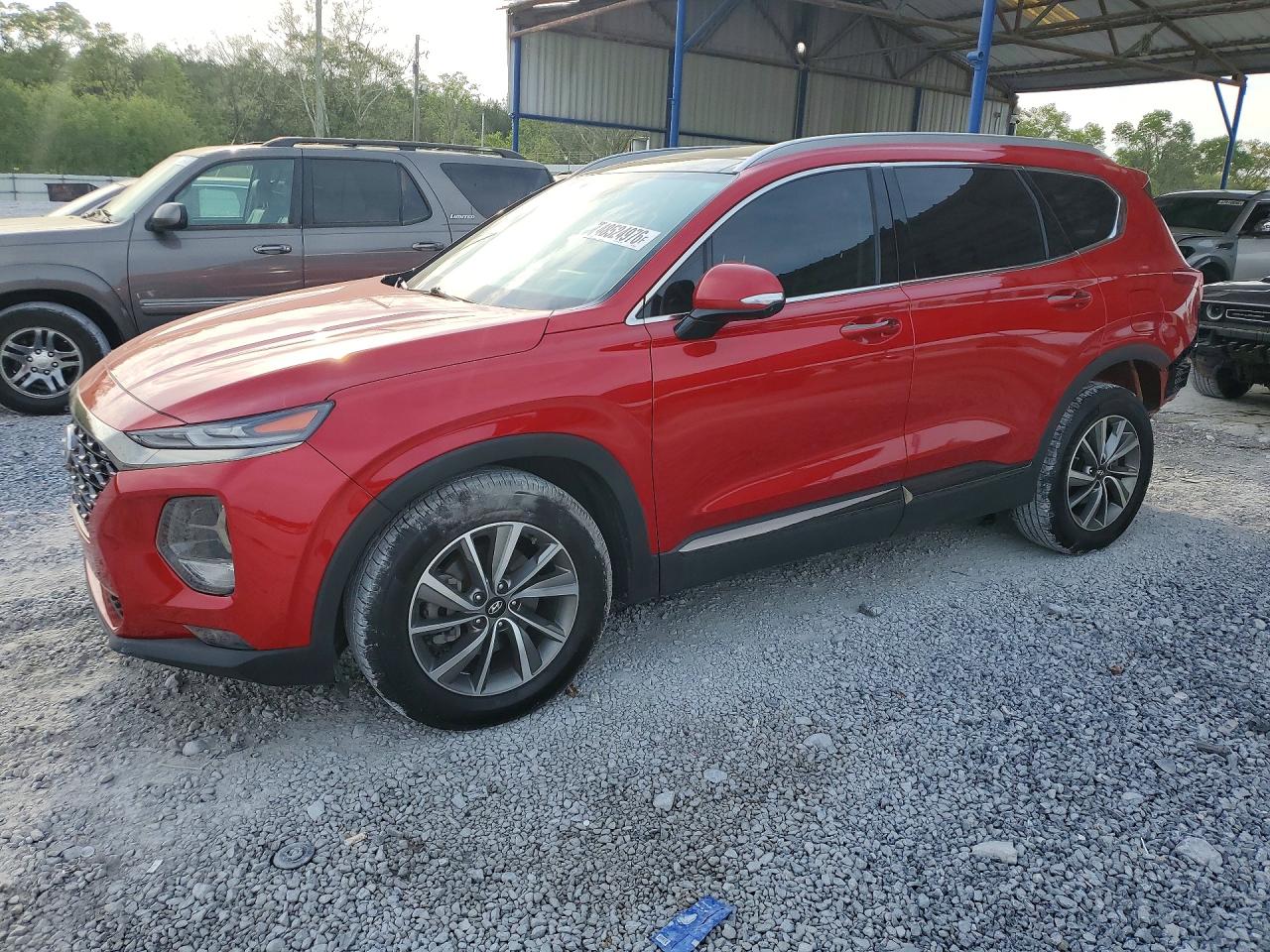 2020 Hyundai Santa Fe Limited Red vin: 5NMS53AD2LH301032