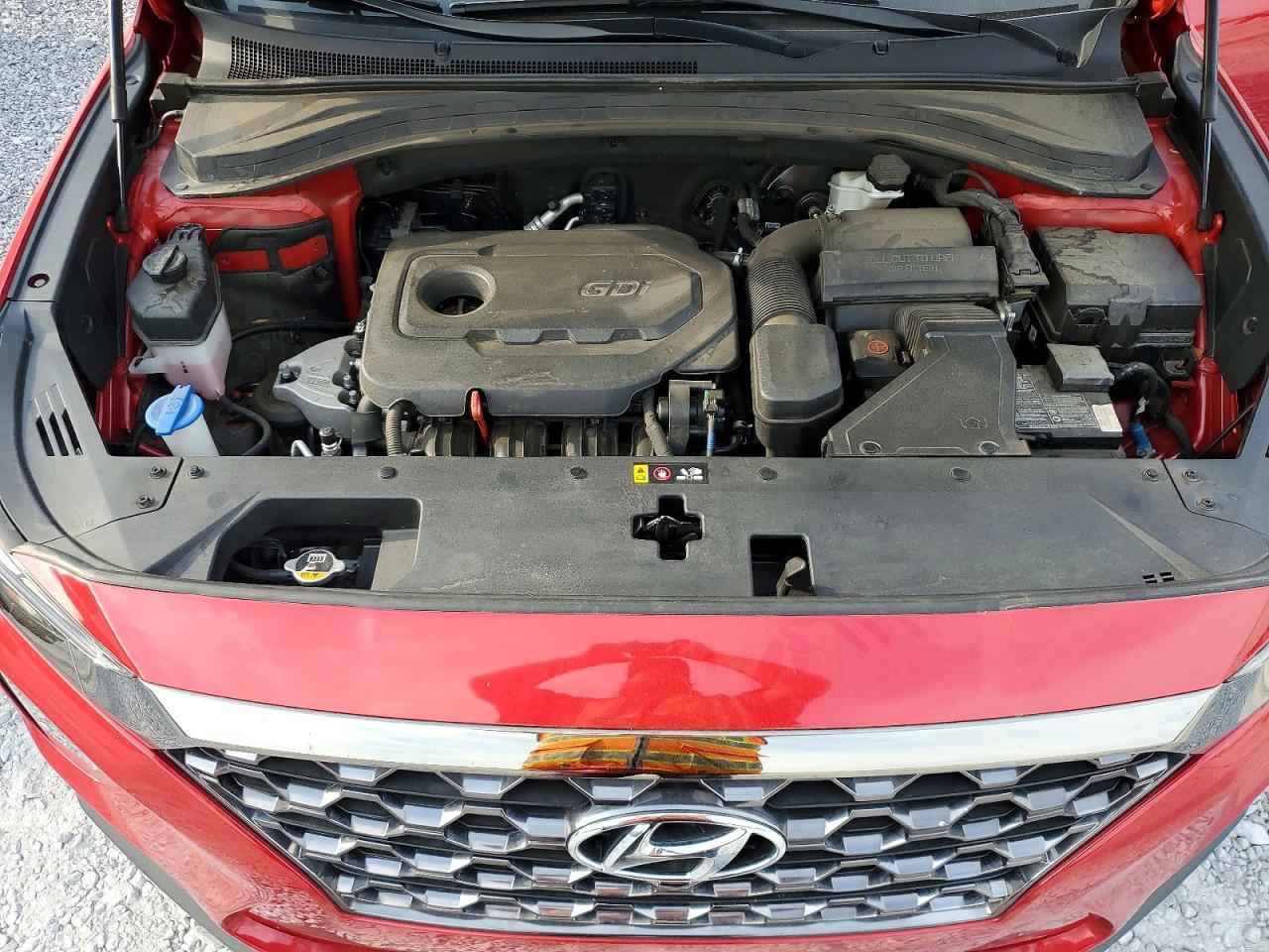 2020 Hyundai Santa Fe Limited Red vin: 5NMS53AD2LH301032