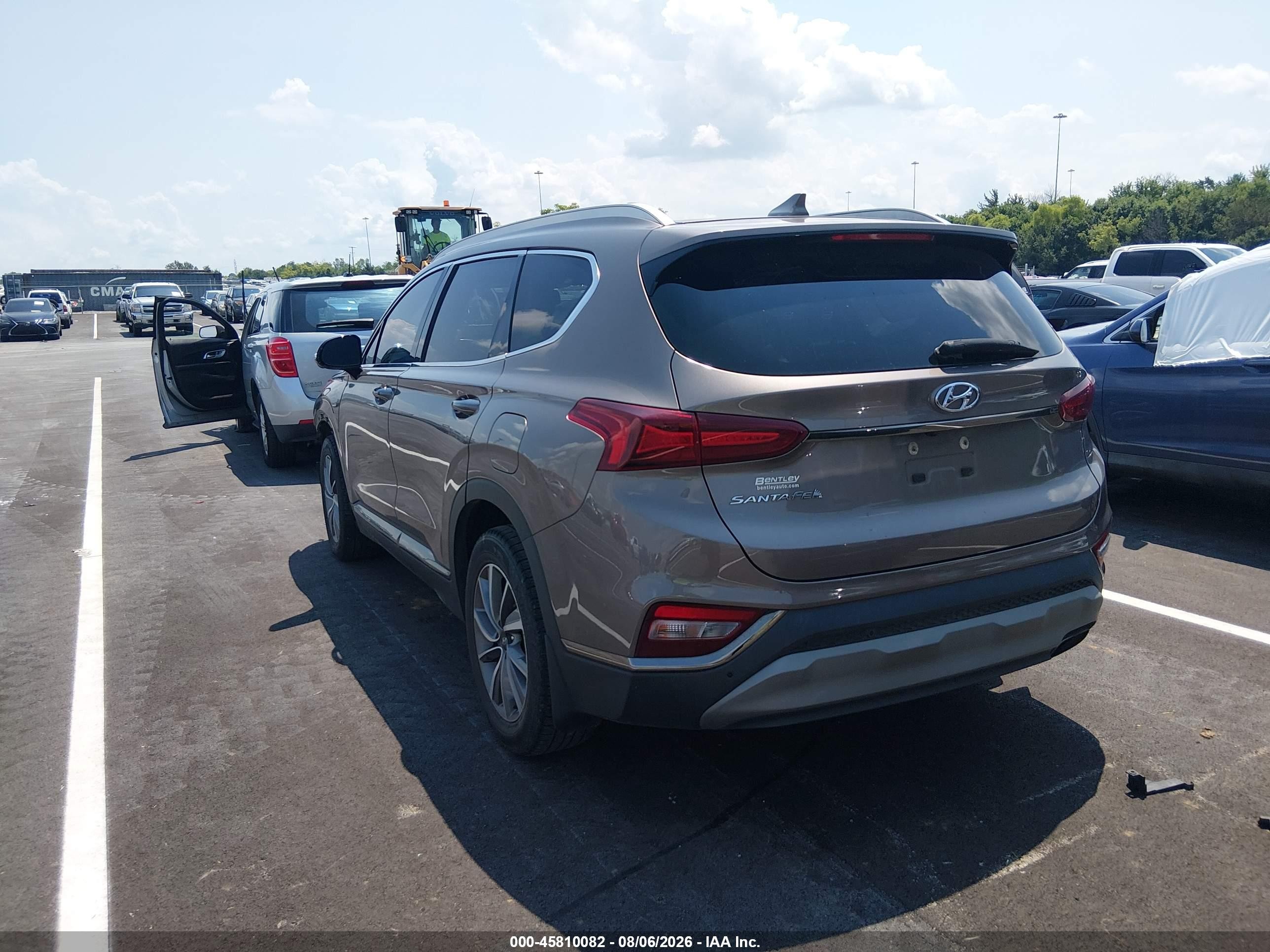 2020 Hyundai Santa Fe Limited Brown vin: 5NMS53AD6LH269380