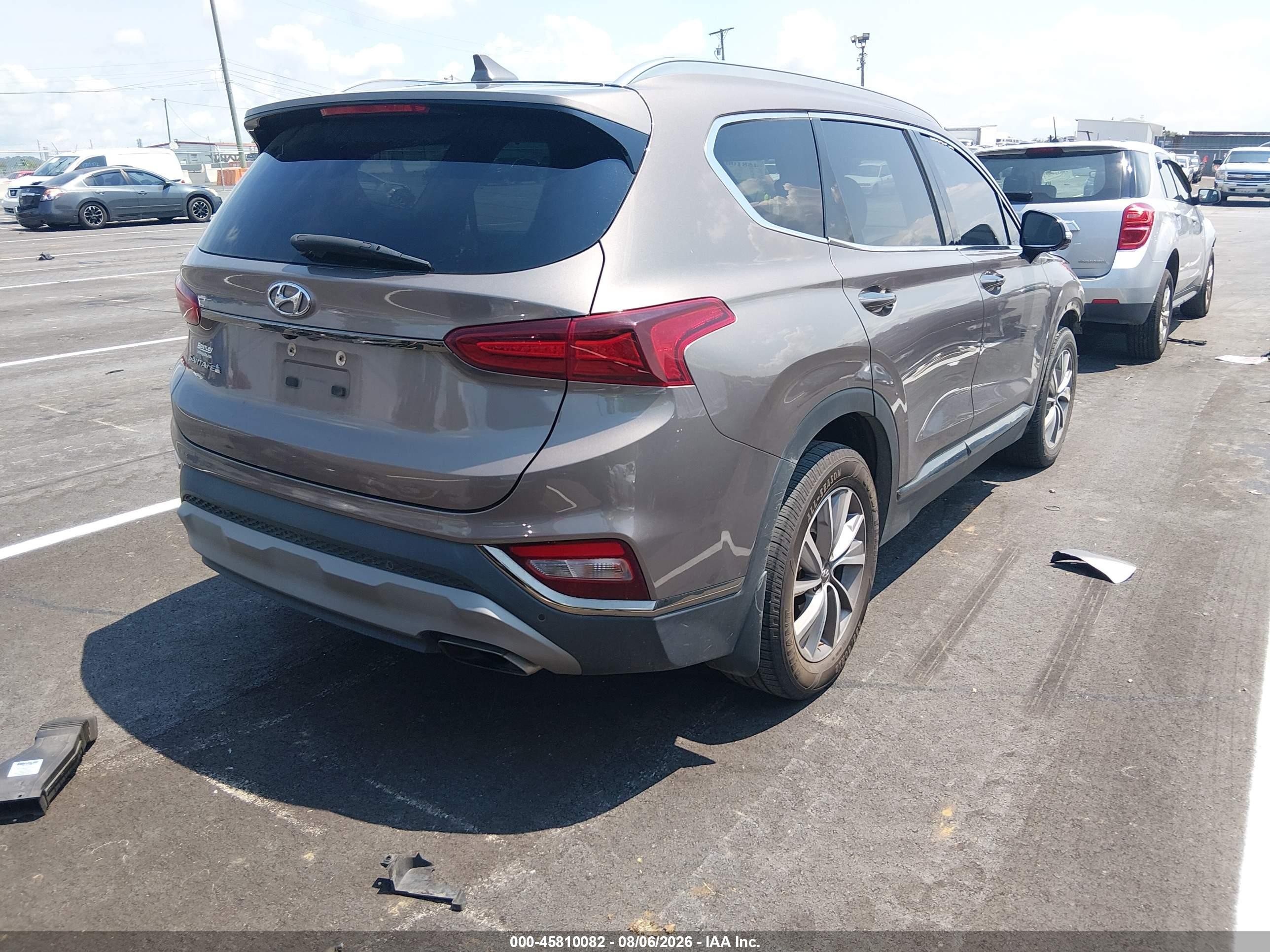 2020 Hyundai Santa Fe Limited Brown vin: 5NMS53AD6LH269380