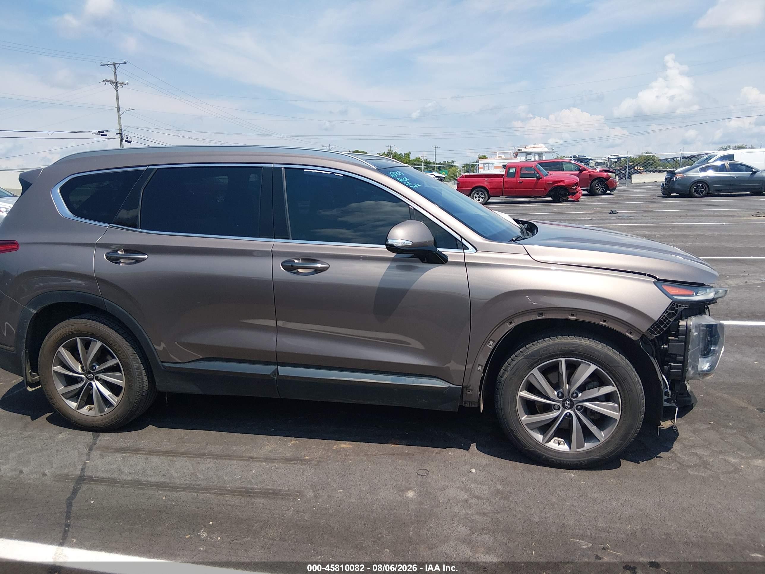 2020 Hyundai Santa Fe Limited Brown vin: 5NMS53AD6LH269380