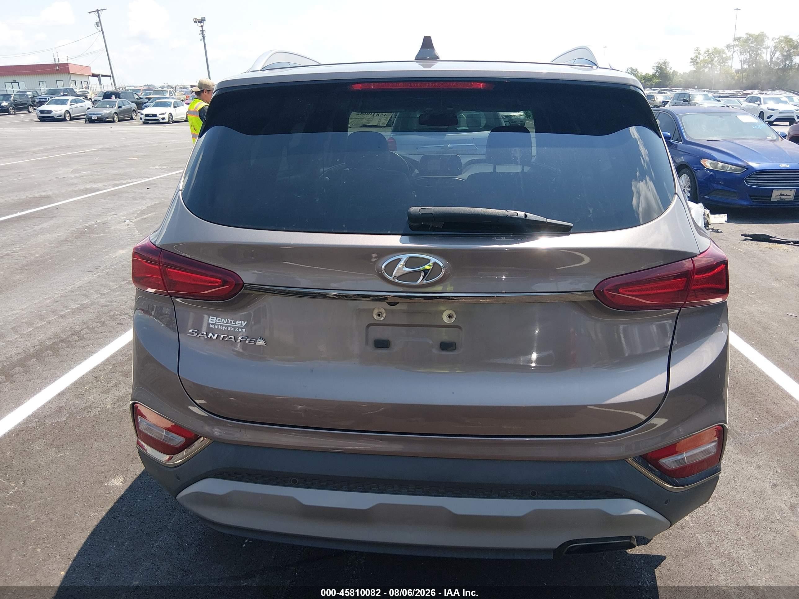 2020 Hyundai Santa Fe Limited Brown vin: 5NMS53AD6LH269380