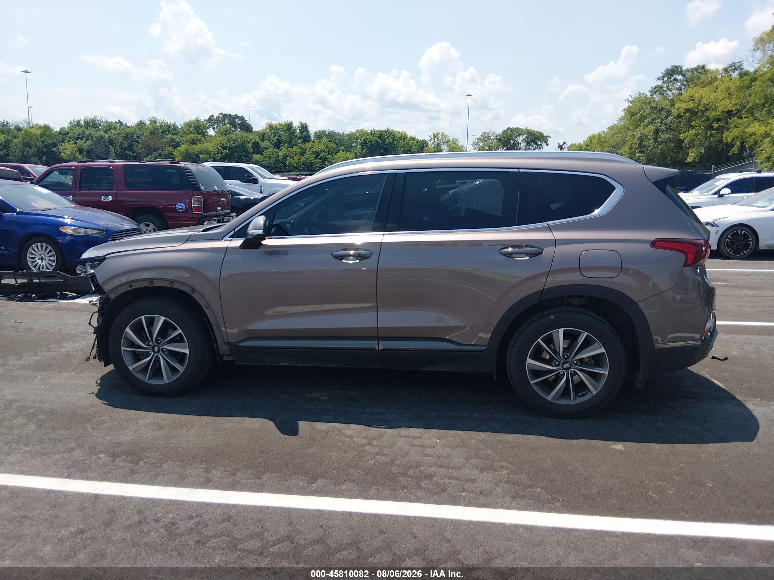 2020 Hyundai Santa Fe Limited Brown vin: 5NMS53AD6LH269380