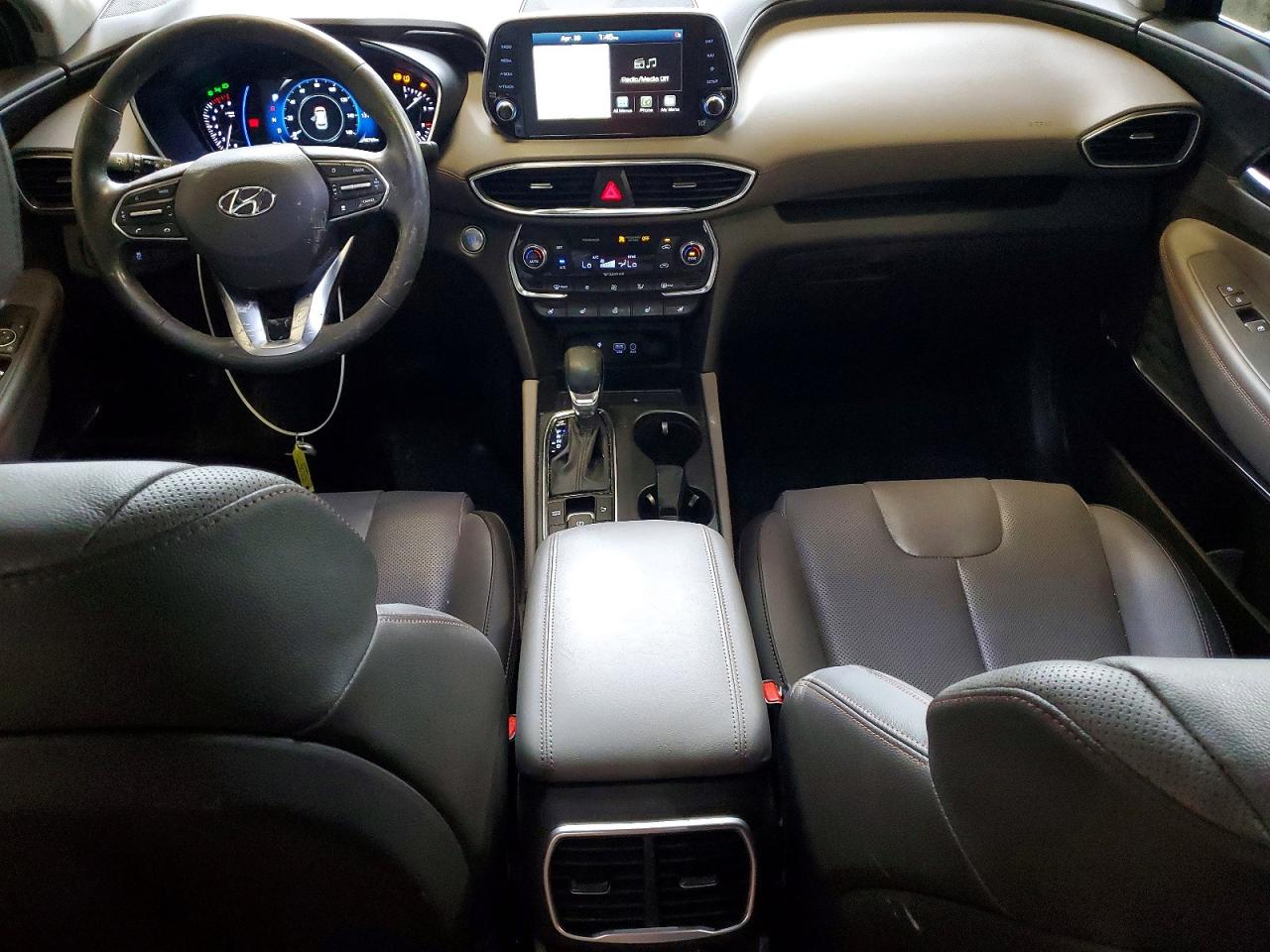 2020 Hyundai Santa Fe Limited Черный vin: 5NMS53AD8LH278369