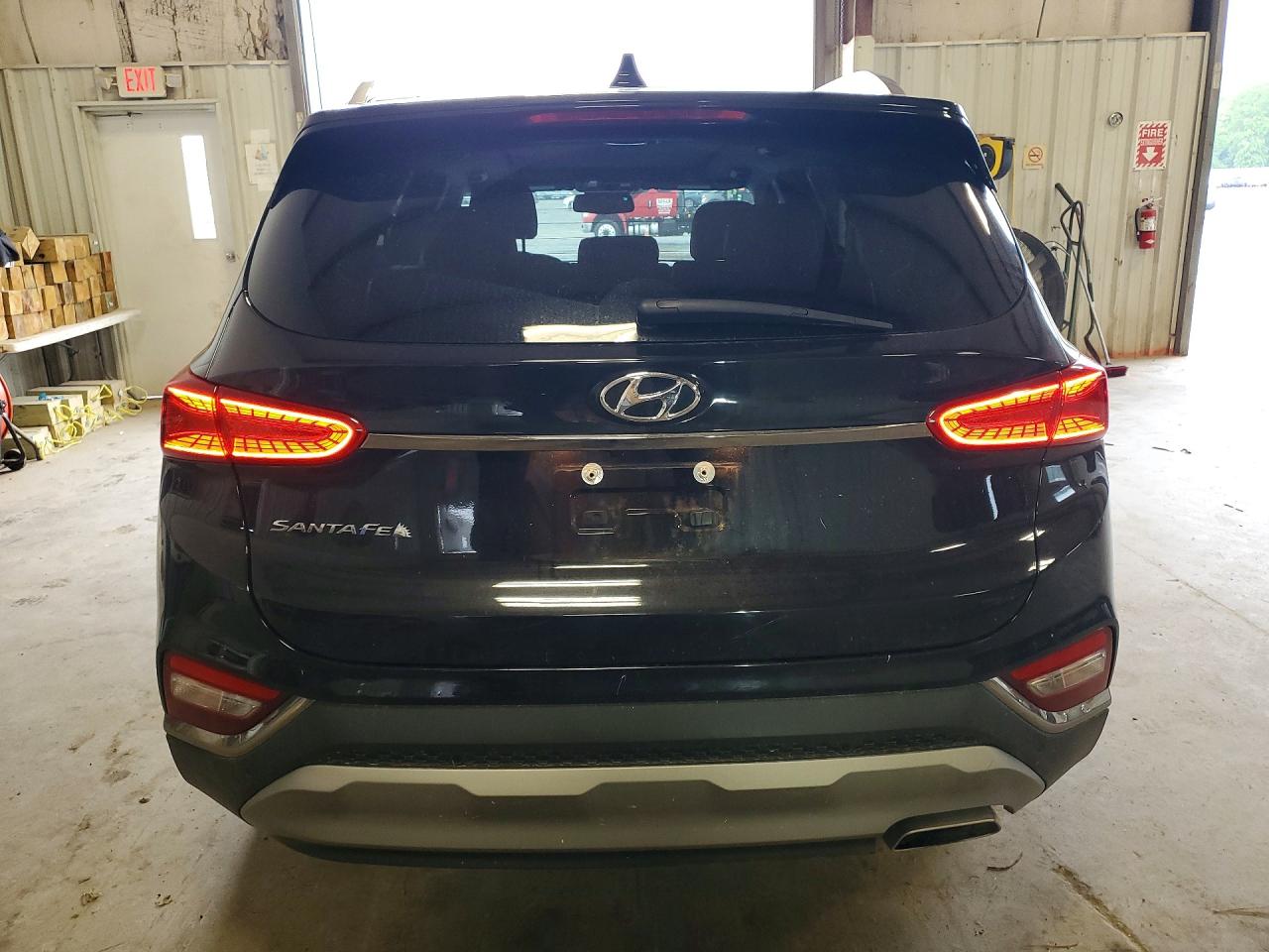 2020 Hyundai Santa Fe Limited Черный vin: 5NMS53AD8LH278369
