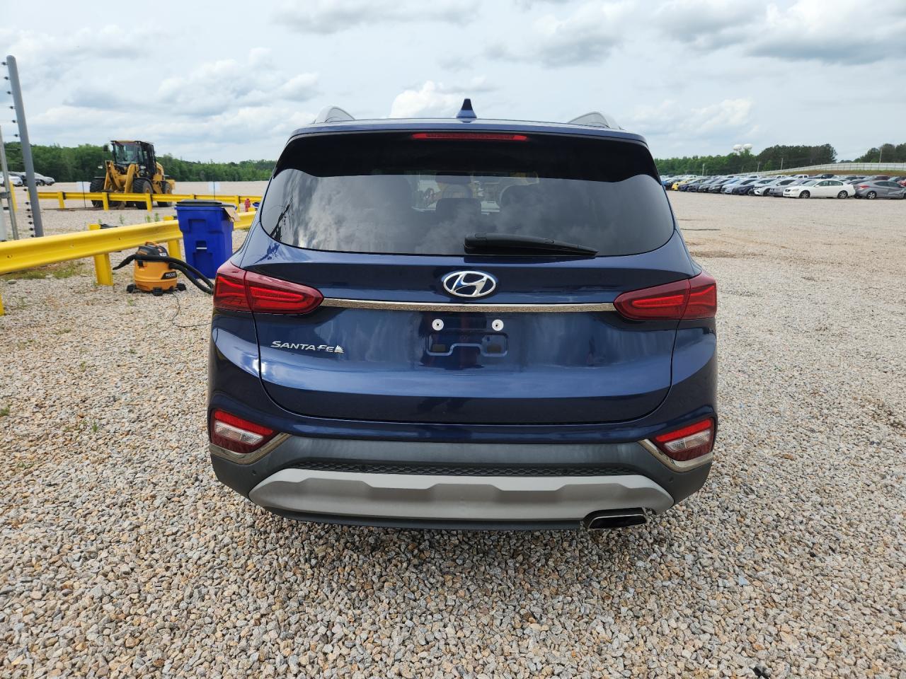 2020 Hyundai Santa Fe Limited Синий vin: 5NMS53ADXLH274050