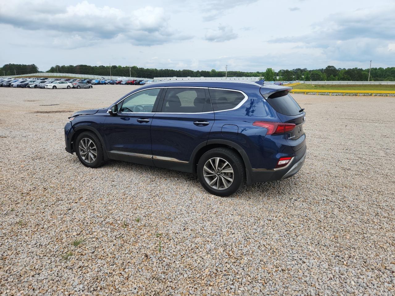 2020 Hyundai Santa Fe Limited Синий vin: 5NMS53ADXLH274050