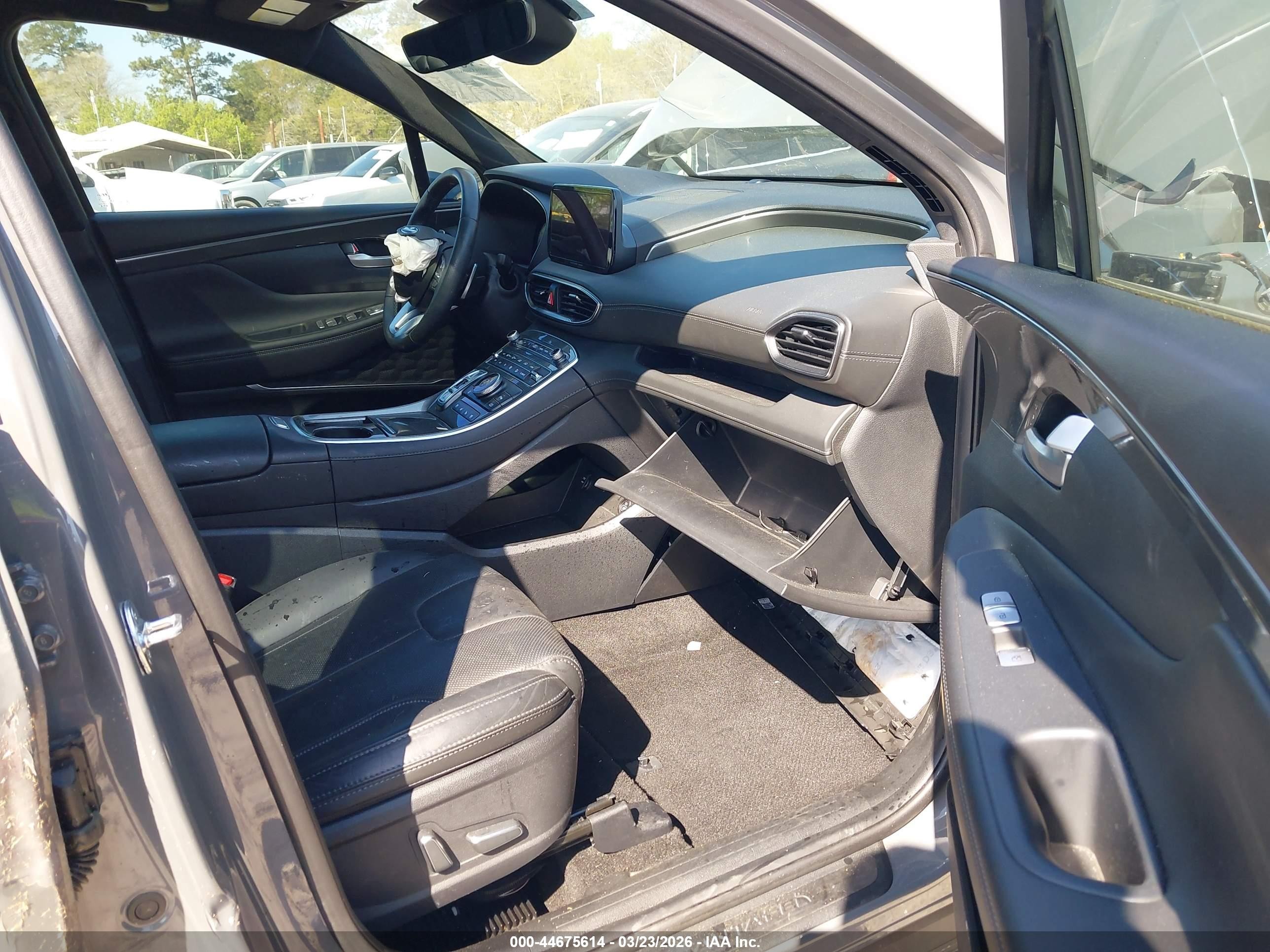 2023 Hyundai Santa Fe Calligraphy Gray vin: 5NMS54AL0PH656963