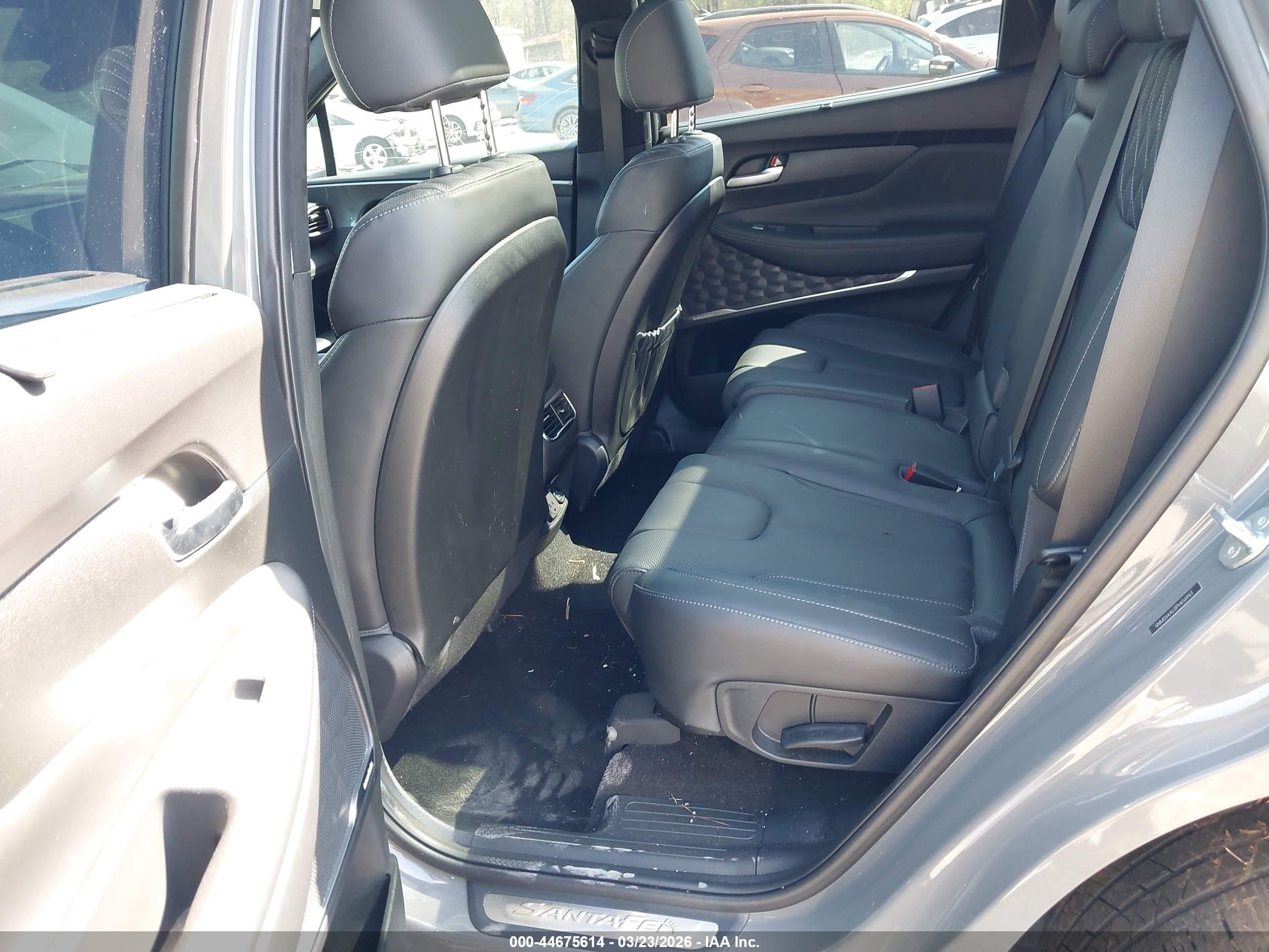 2023 Hyundai Santa Fe Calligraphy Gray vin: 5NMS54AL0PH656963