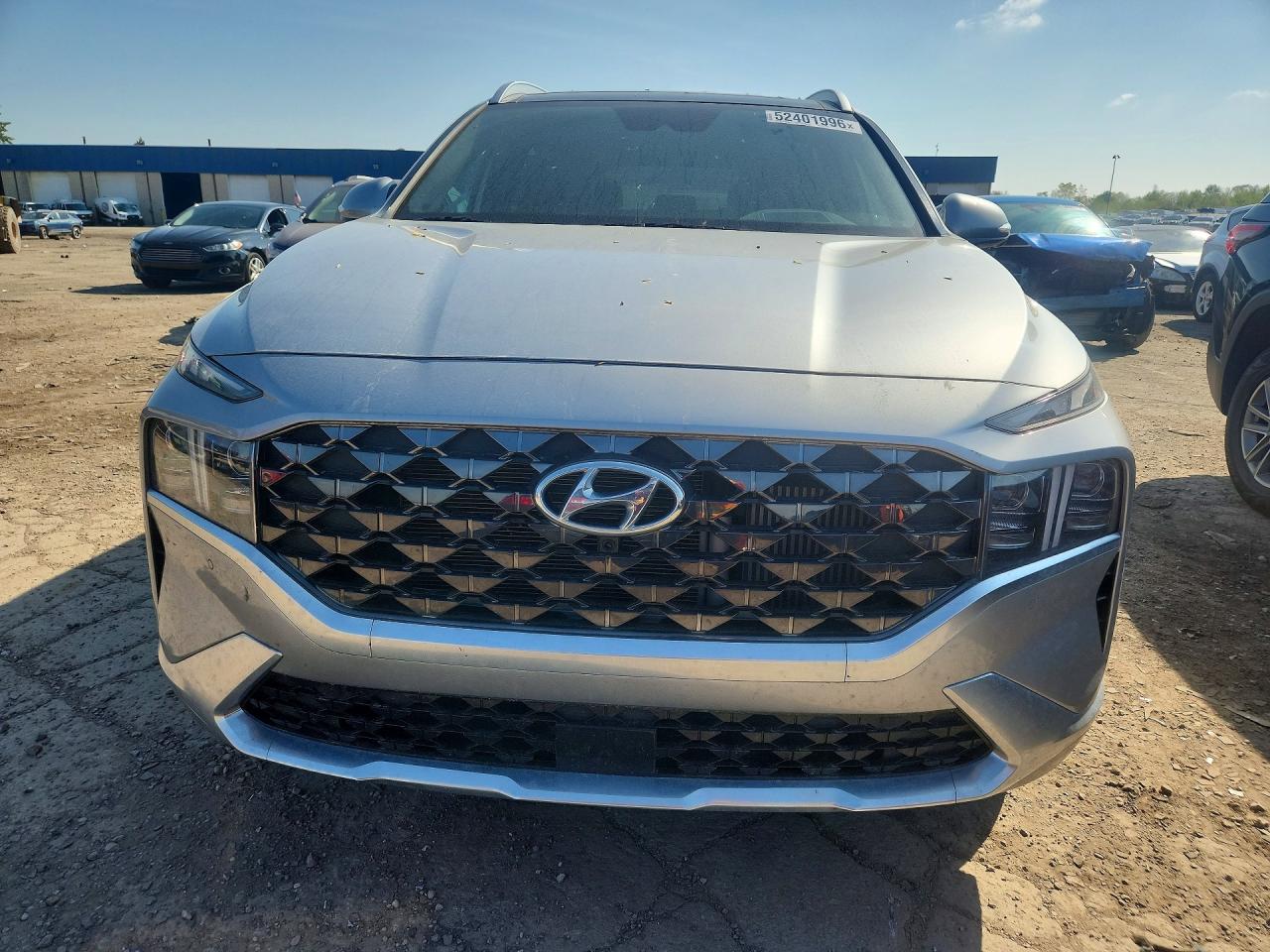 2023 Hyundai Santa Fe Calligraphy Серебряный vin: 5NMS54AL3PH611046