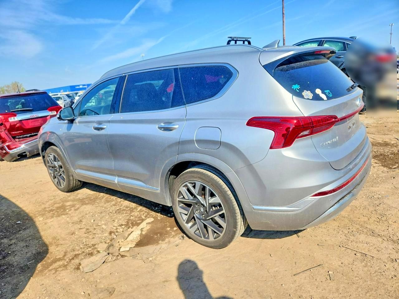 2023 Hyundai Santa Fe Calligraphy Серебряный vin: 5NMS54AL3PH611046