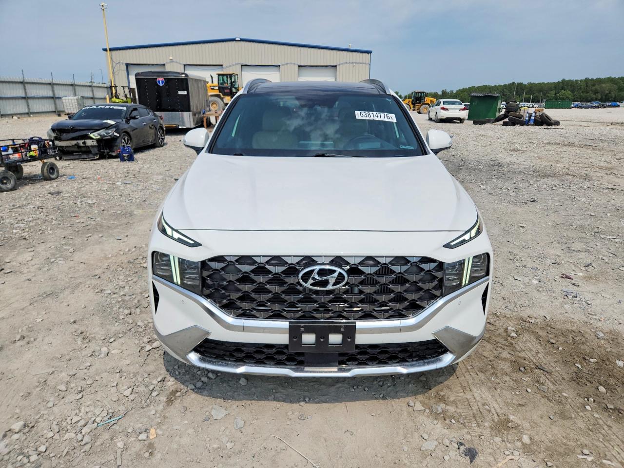 2023 Hyundai Santa Fe Calligraphy White vin: 5NMS54AL4PH611797