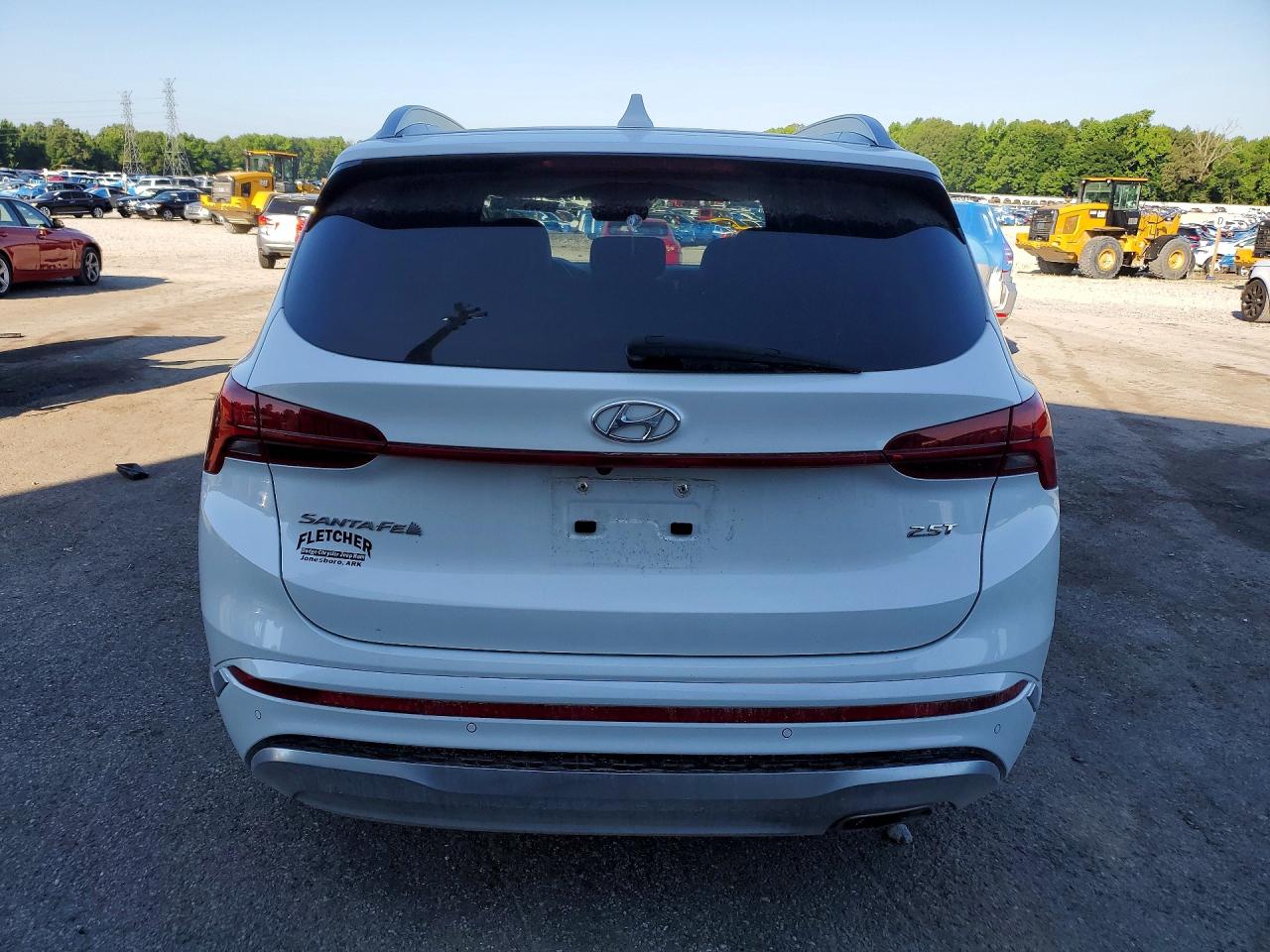 2022 Hyundai Santa Fe Calligraphy White vin: 5NMS54AL8NH416685
