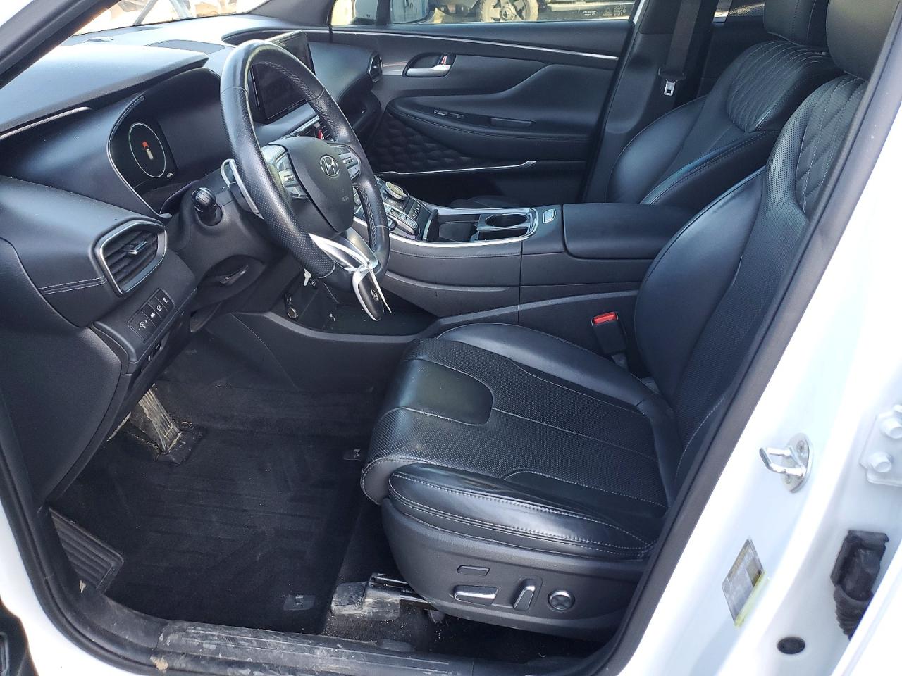 2022 Hyundai Santa Fe Calligraphy White vin: 5NMS54AL8NH416685