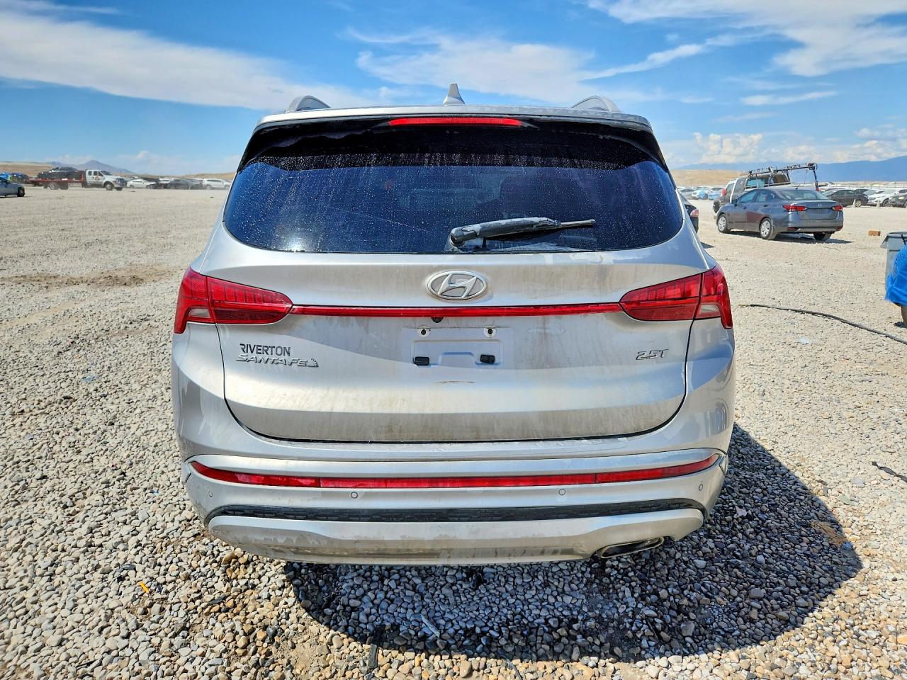 2022 Hyundai Santa Fe Calligraphy Серебряный vin: 5NMS54ALXNH466083