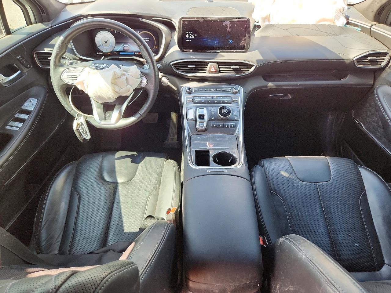2022 Hyundai Santa Fe Calligraphy Серебряный vin: 5NMS54ALXNH466083