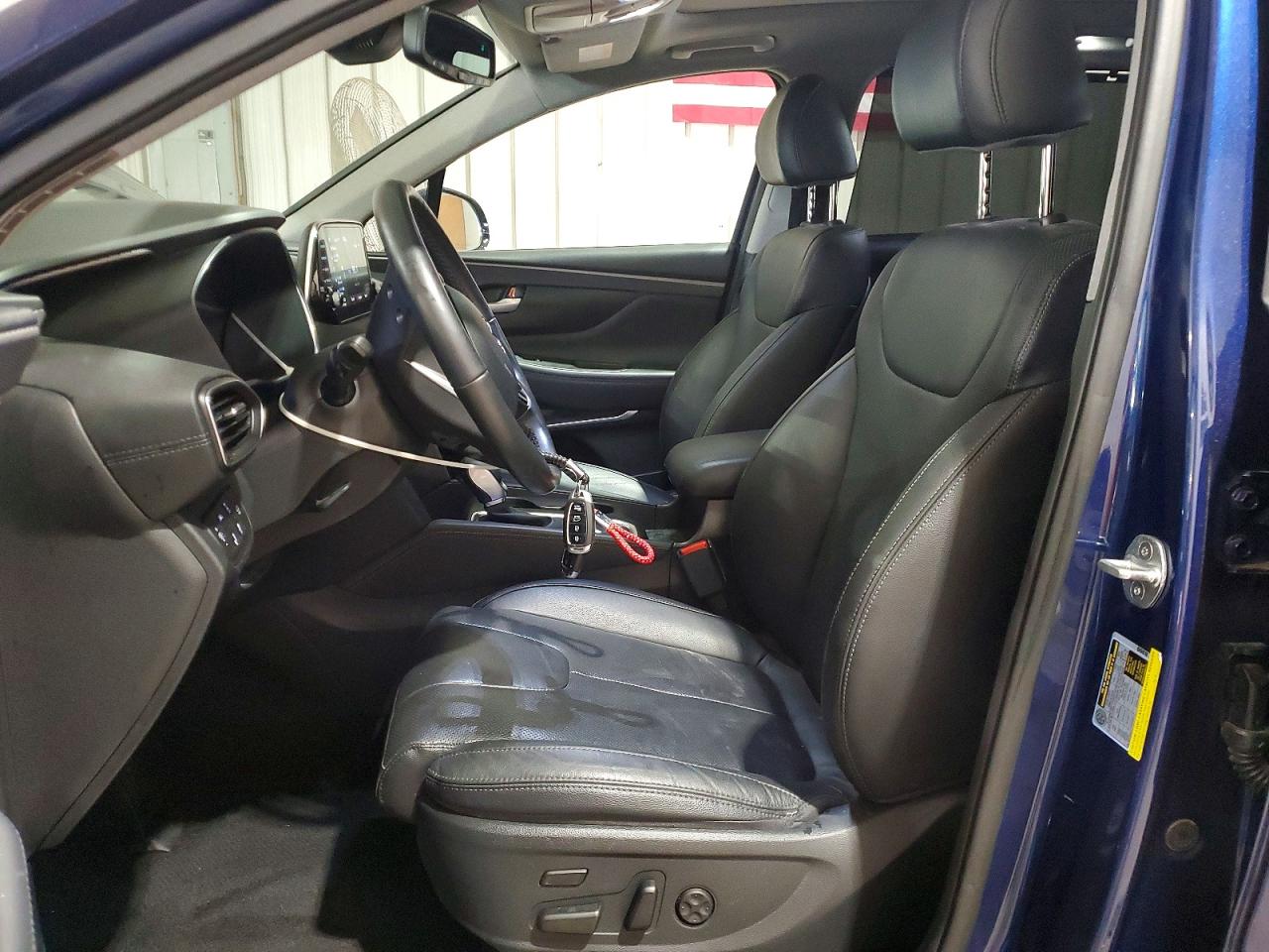 2019 Hyundai Santa Fe Ultimate 2.0t Синий vin: 5NMS5CAA2KH130271