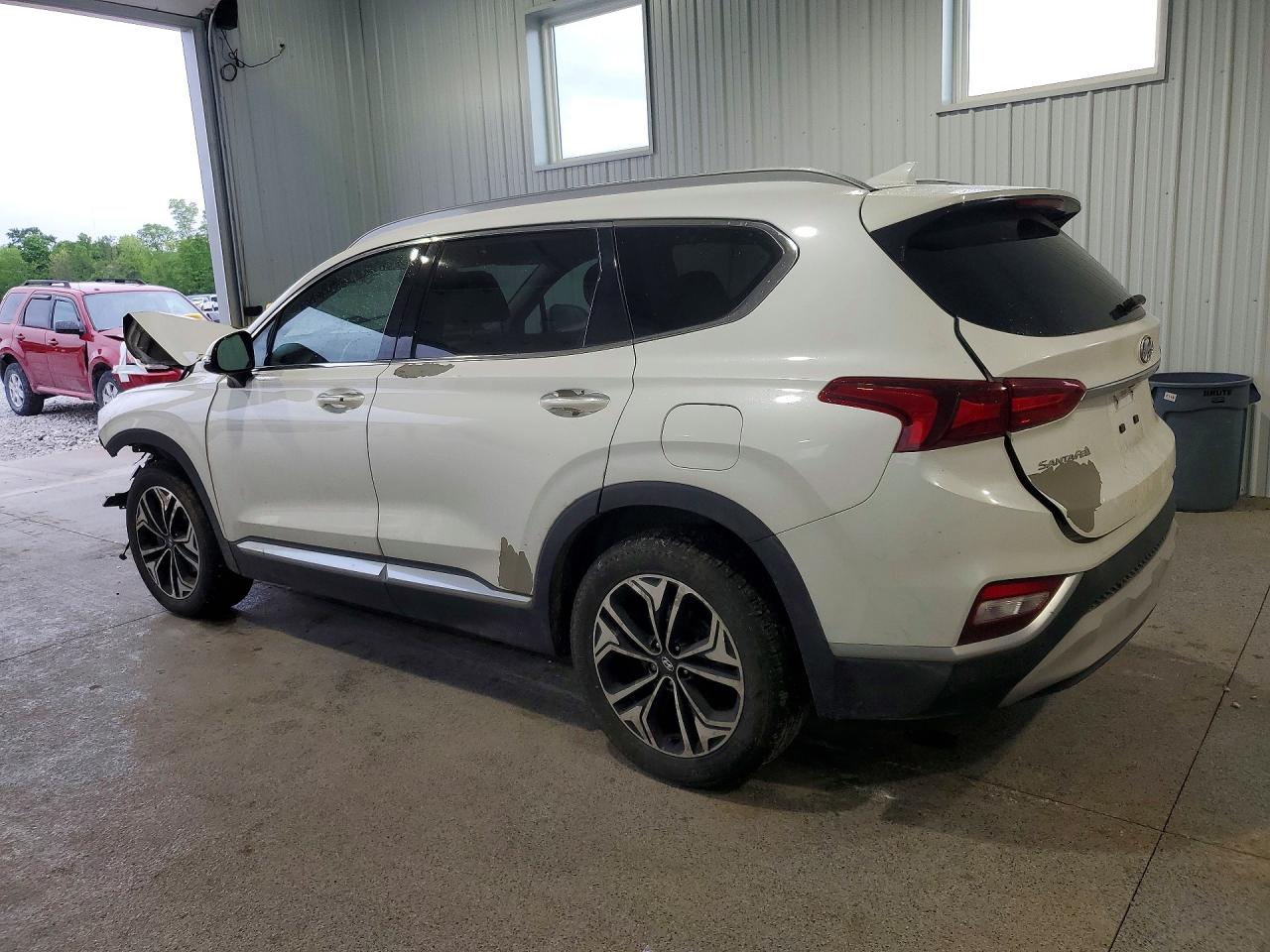 2019 Hyundai Santa Fe Limited 2.0t Белый vin: 5NMS5CAA7KH104507