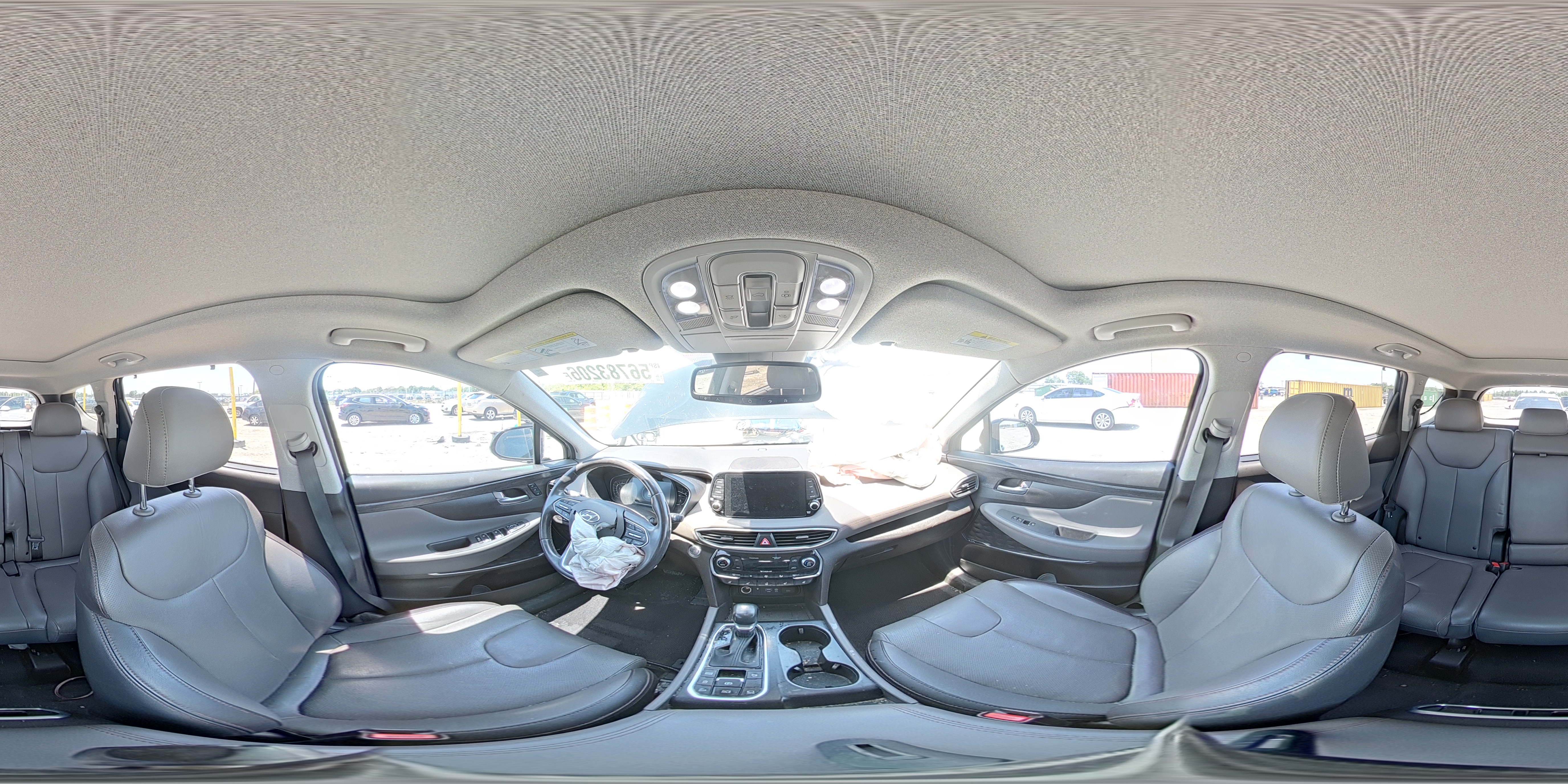 2020 Hyundai Santa Fe Limited 2.0t Black vin: 5NMS5CAA7LH224602