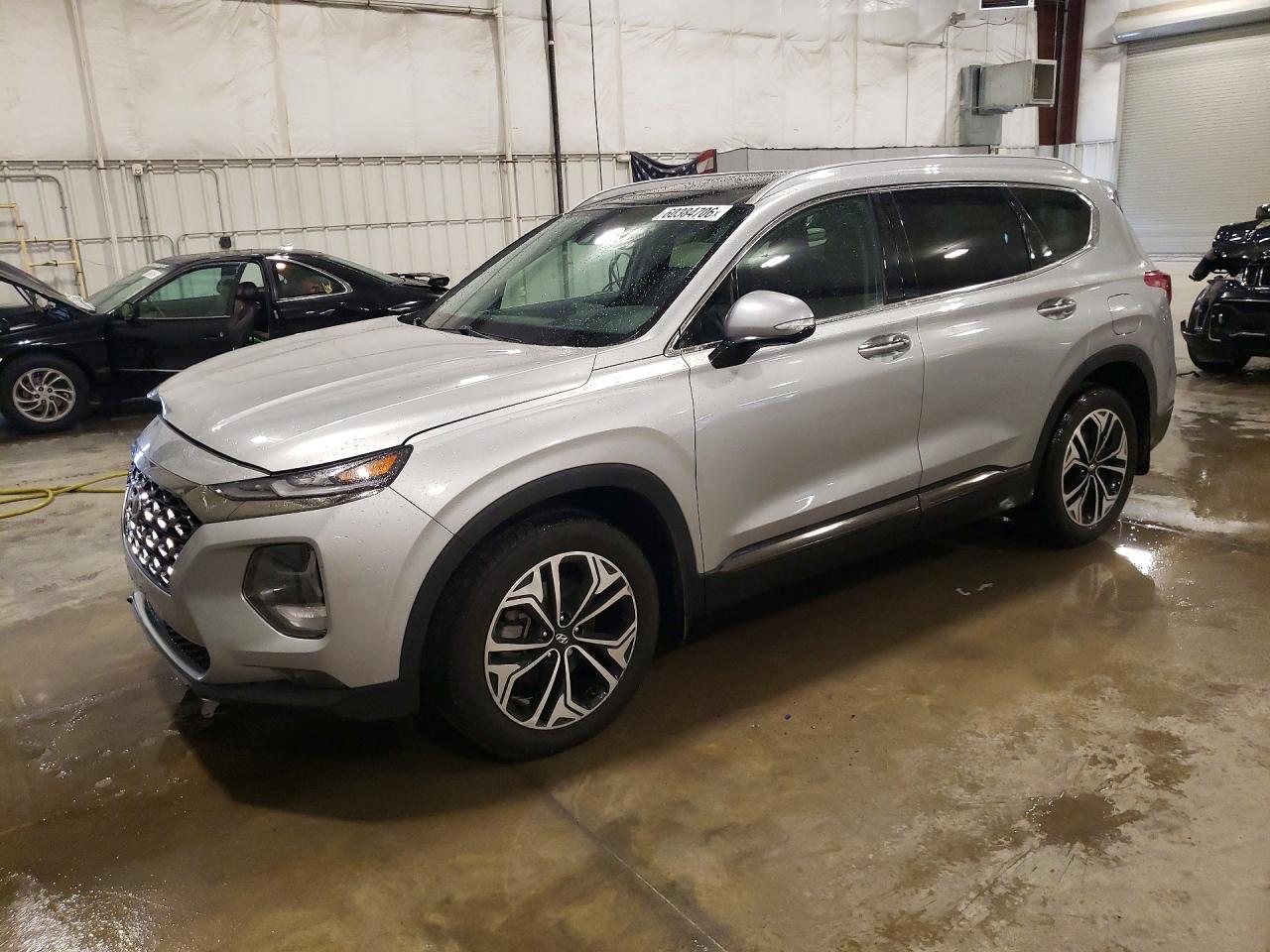 2020 Hyundai Santa Fe Limited 2.0t Silver vin: 5NMS5CAA8LH256944