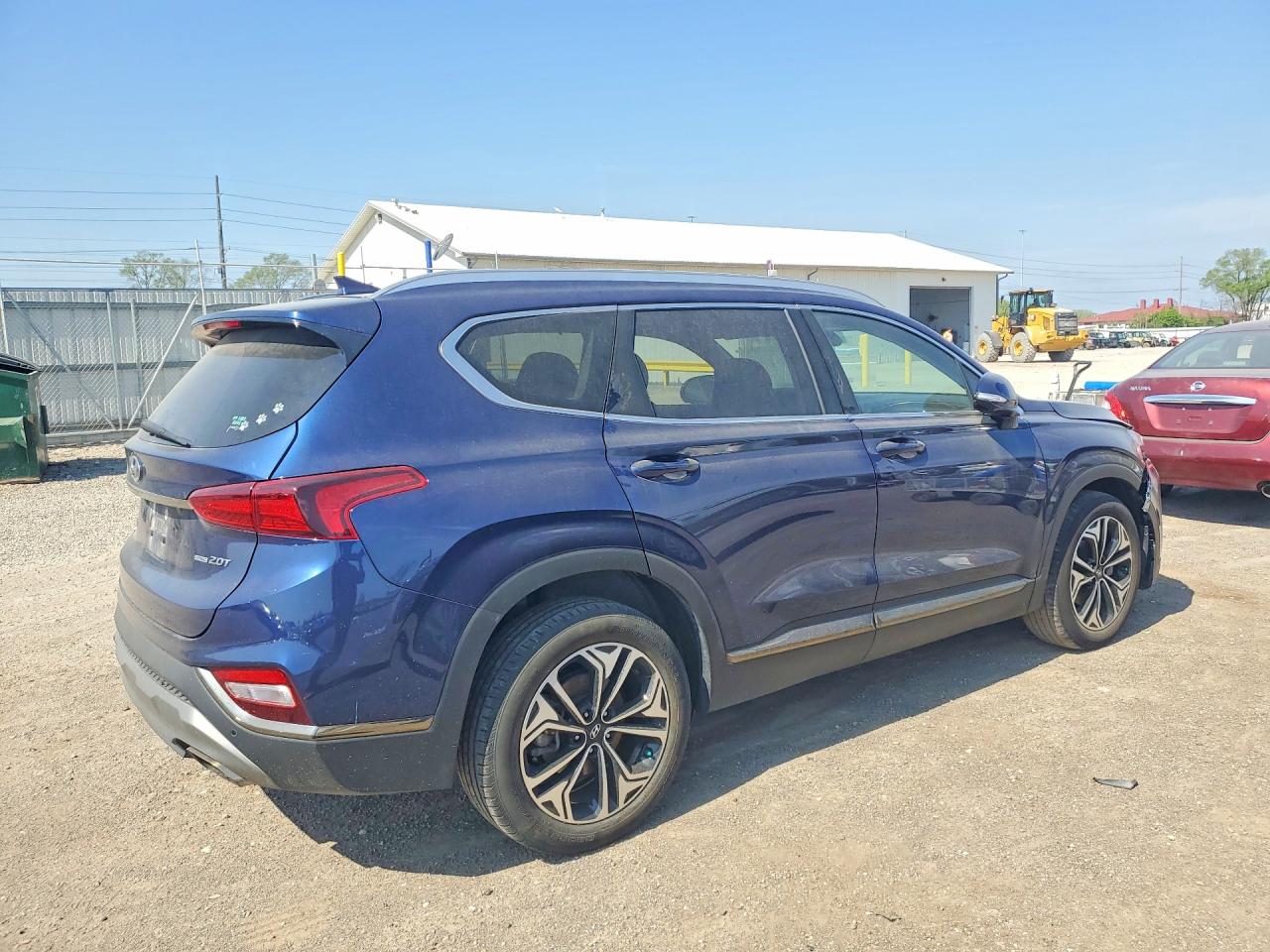 2020 Hyundai Santa Fe Limited 2.0t Blue vin: 5NMS5CAA9LH241143