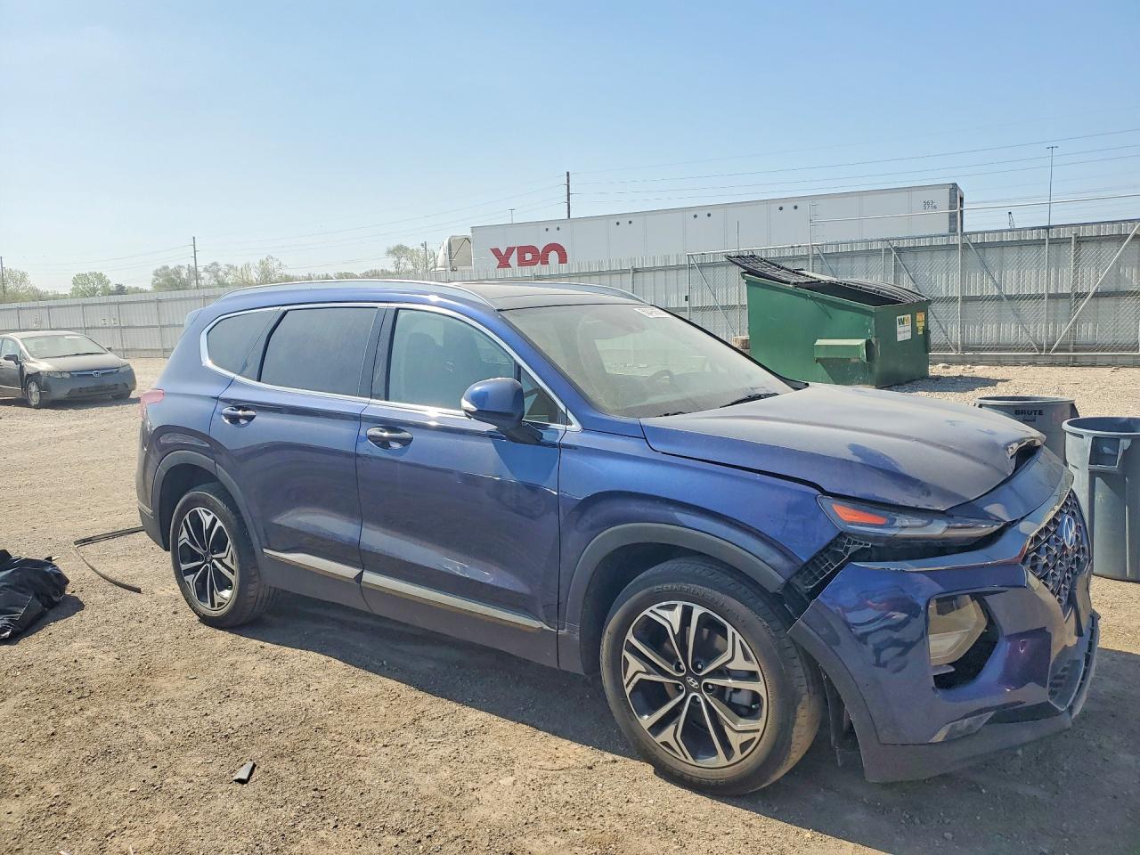 2020 Hyundai Santa Fe Limited 2.0t Blue vin: 5NMS5CAA9LH241143