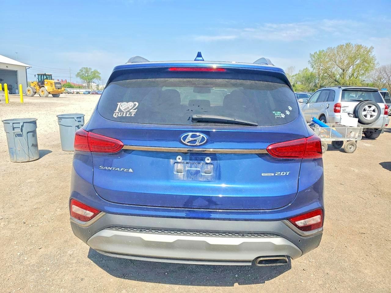 2020 Hyundai Santa Fe Limited 2.0t Blue vin: 5NMS5CAA9LH241143