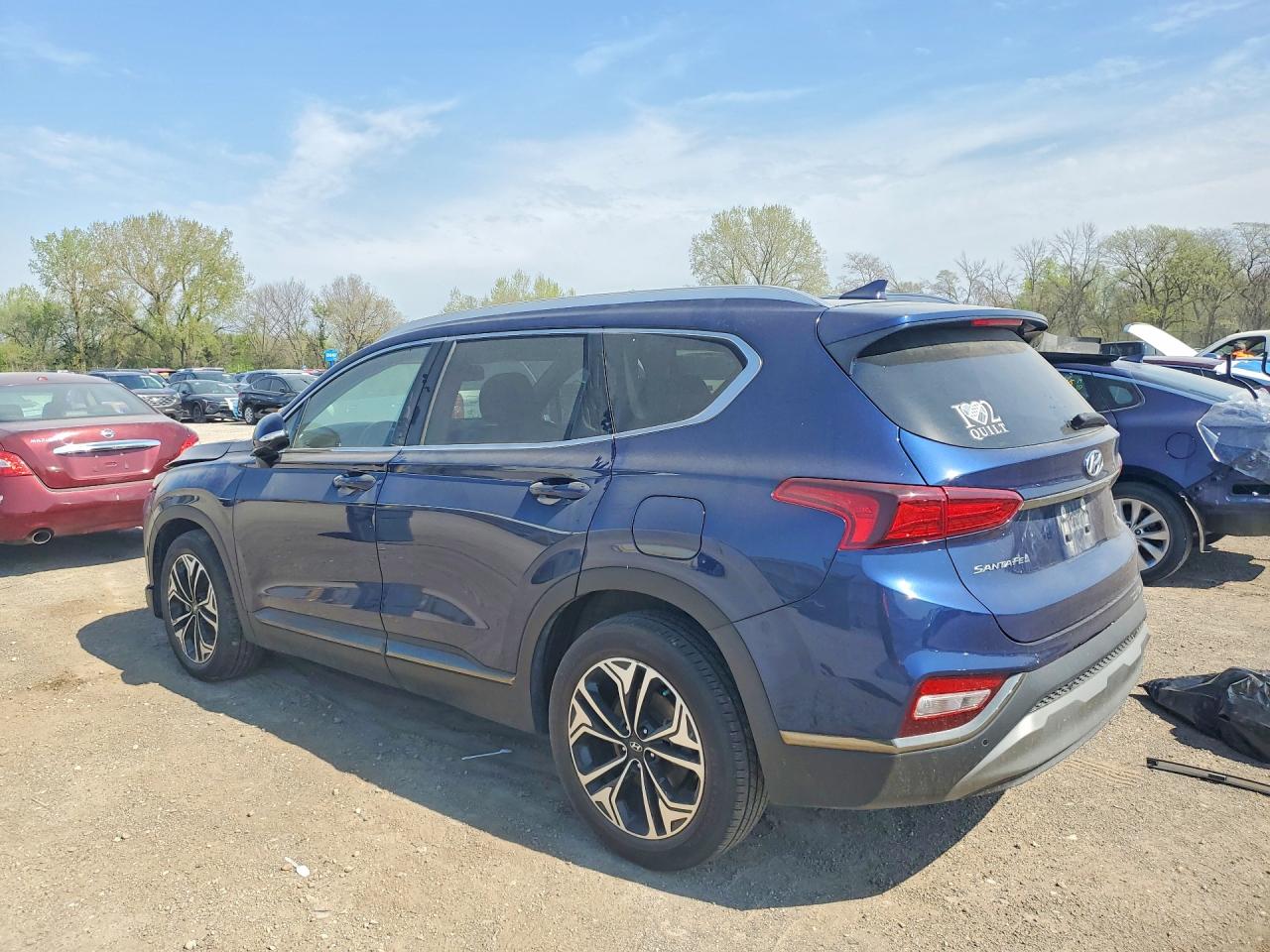 2020 Hyundai Santa Fe Limited 2.0t Blue vin: 5NMS5CAA9LH241143