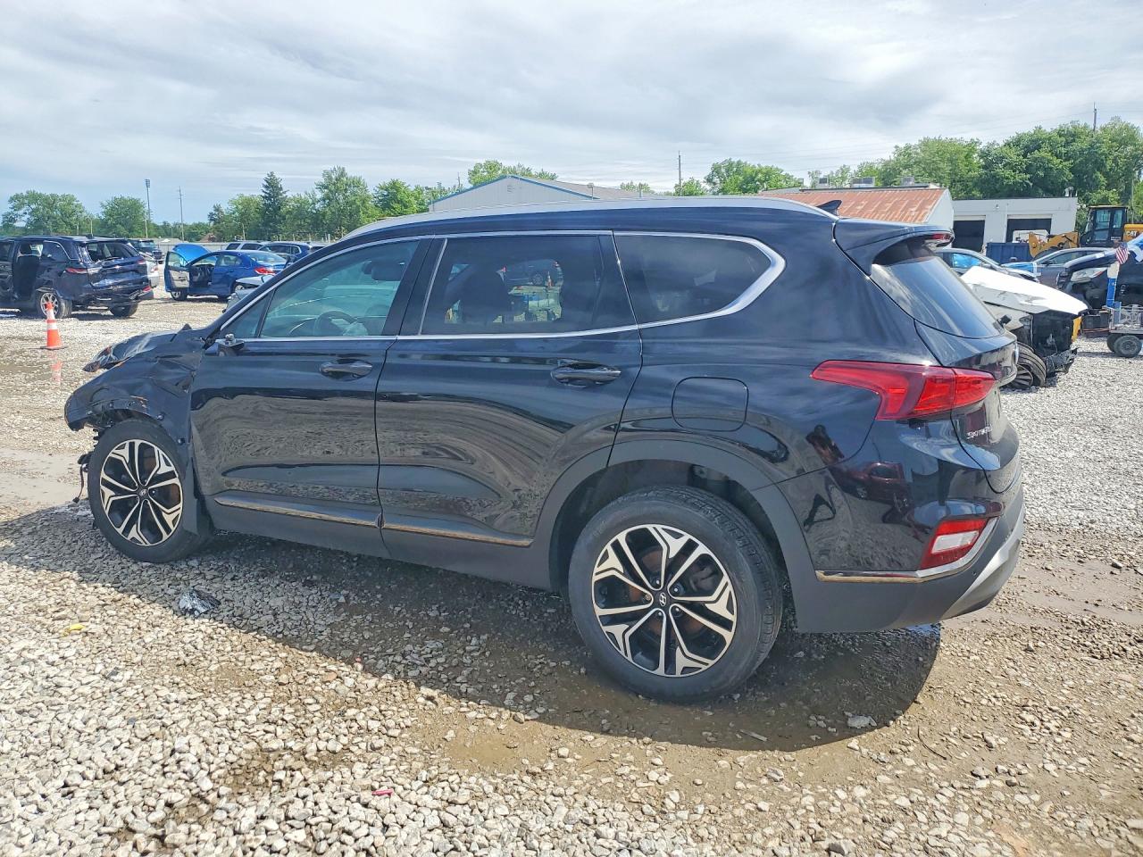 2020 Hyundai Santa Fe Limited 2.0t Black vin: 5NMS5CAA9LH297924