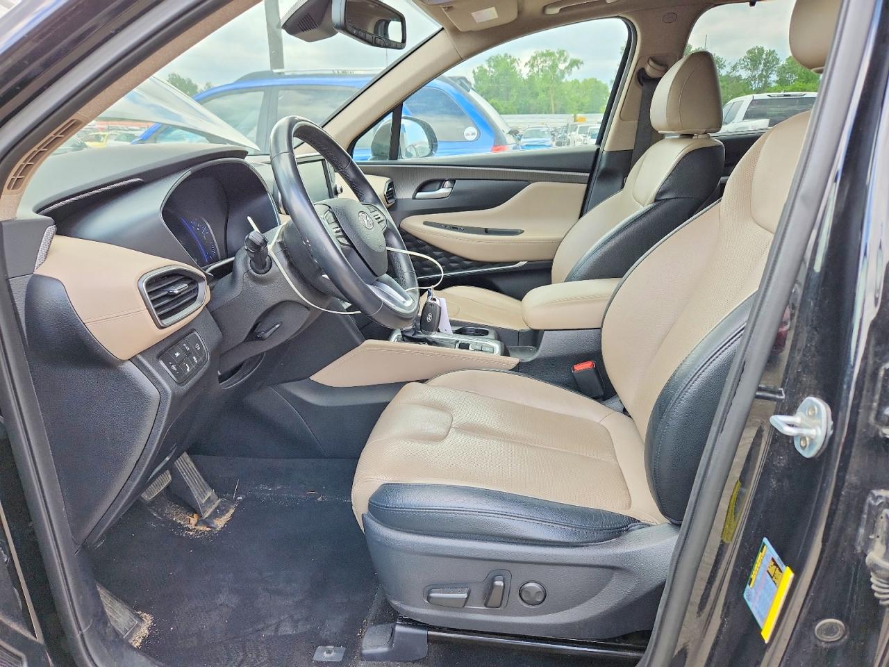 2019 Hyundai Santa Fe Limited 2.4l Black vin: 5NMS5CAD1KH047120