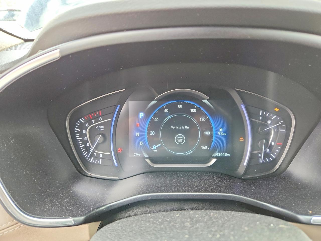 2019 Hyundai Santa Fe Limited 2.4l Black vin: 5NMS5CAD1KH047120